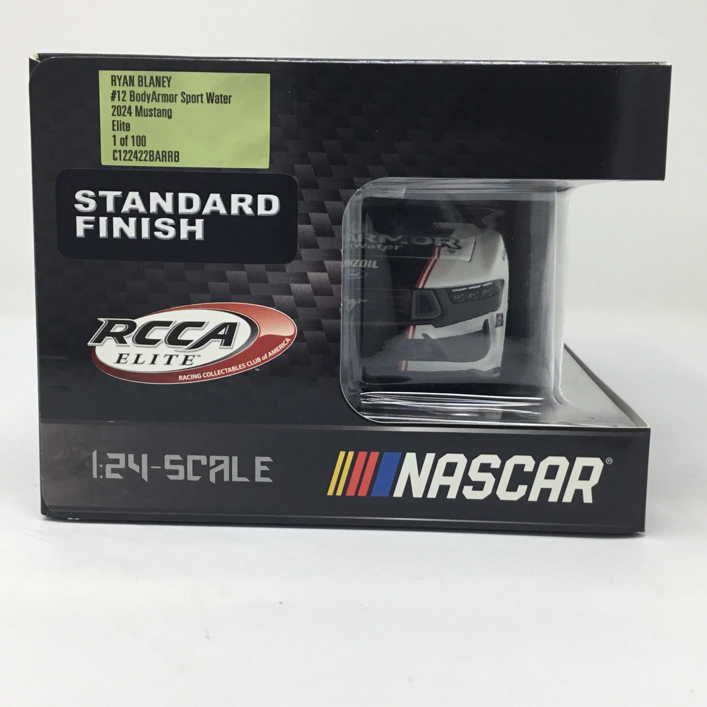 Ryan Blaney 2024 BodyArmor Sport Water 1:24 Elite Diecast - Image 6