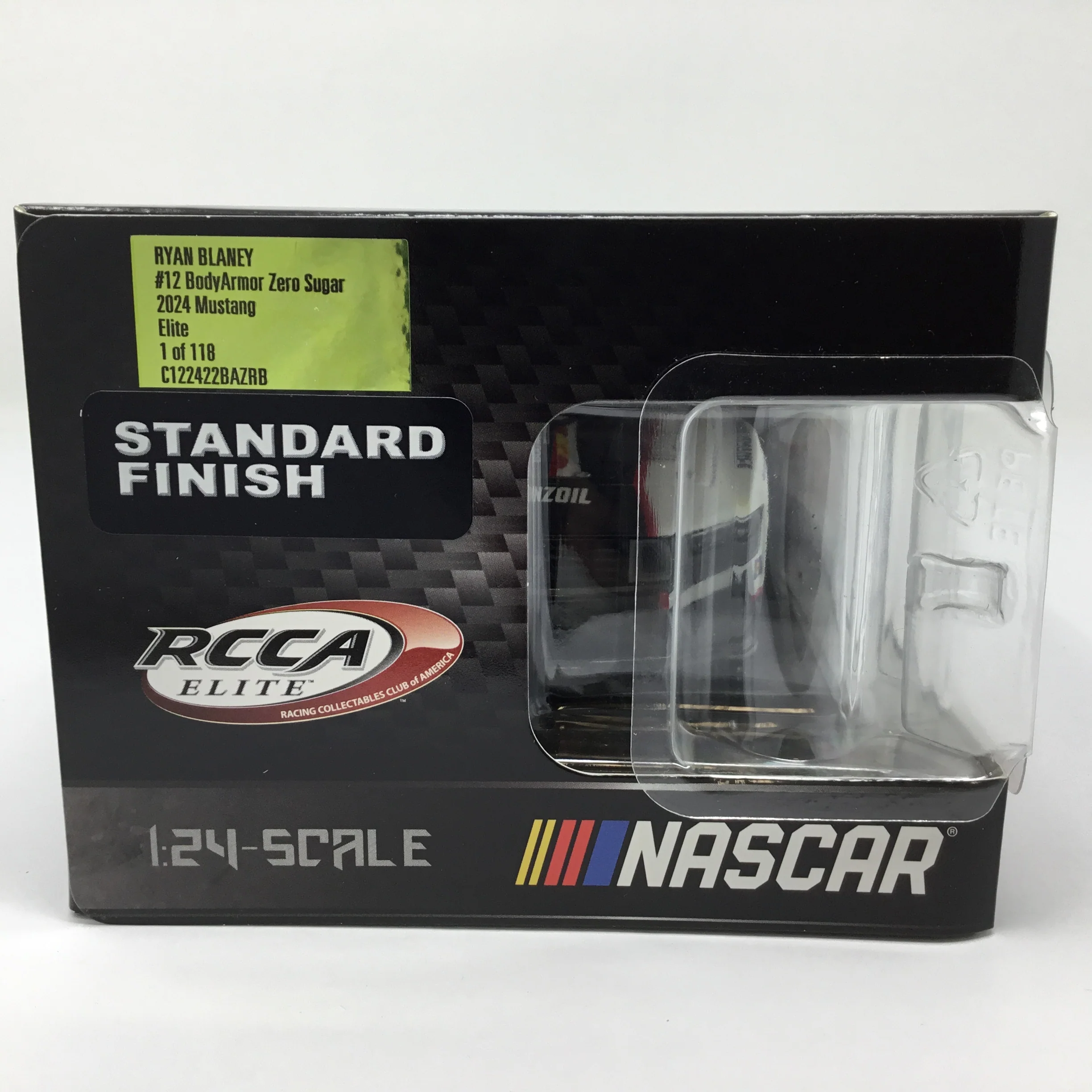 Ryan Blaney 2024 BodyArmor Zero Sugar Elite 1:24 Diecast - Image 6