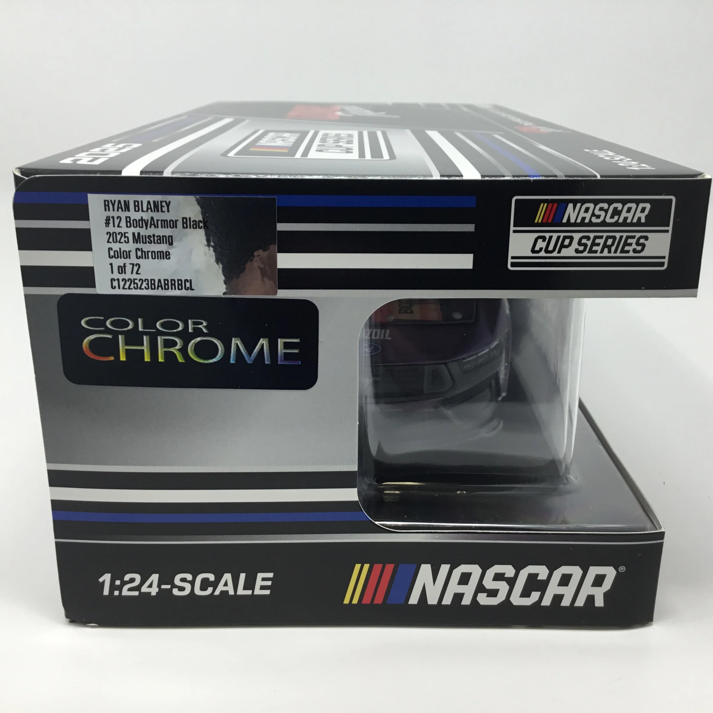 Ryan Blaney 2025 BodyArmor Black Color Chrome 1:24 Diecast - Image 6
