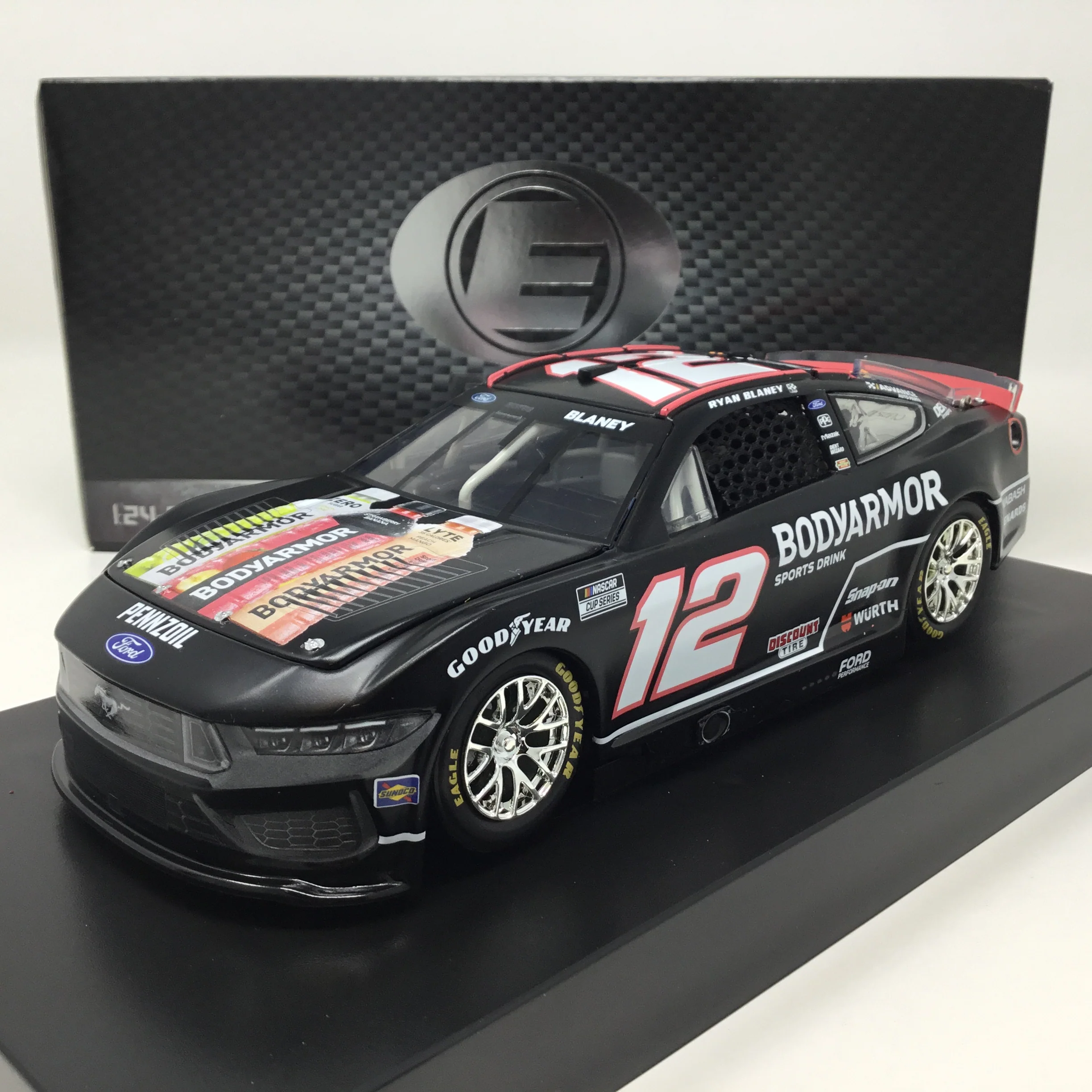 Ryan Blaney 2025 BodyArmor Black Elite 1:24 Diecast