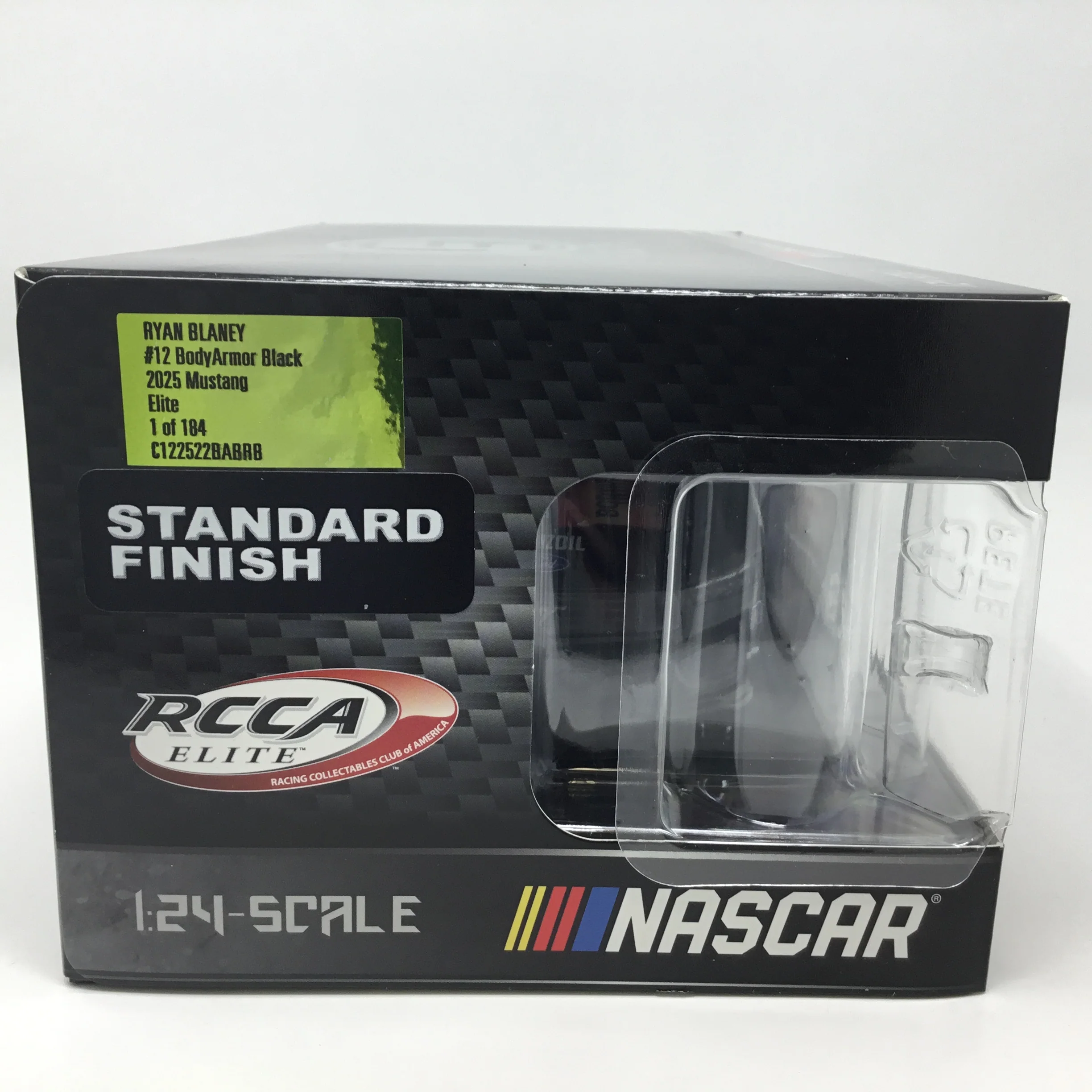 Ryan Blaney 2025 BodyArmor Black Elite 1:24 Diecast - Image 6