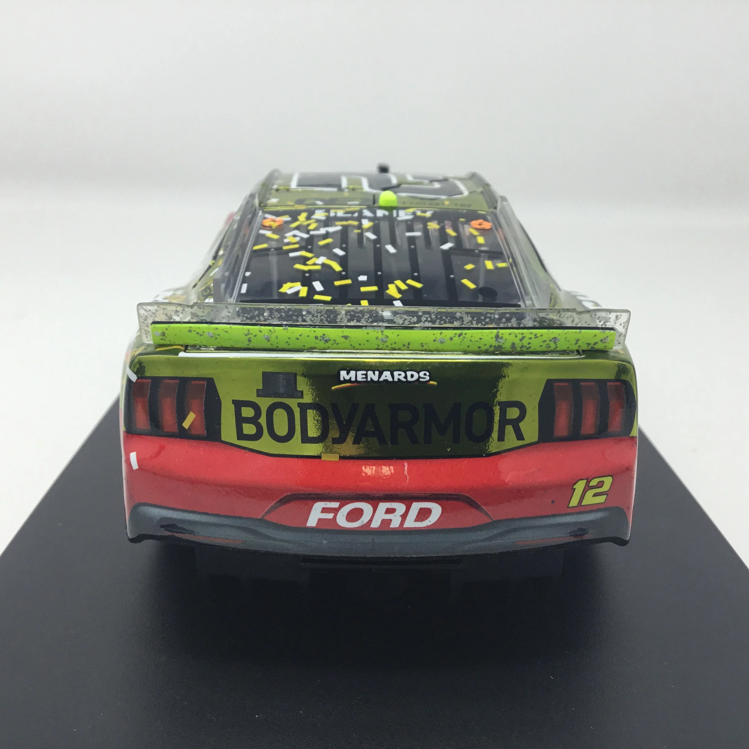 Ryan Blaney 2025 Cardell / Menards Nashville Race Win Color Chrome 1:24 Diecast - Image 5