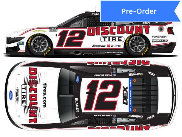 Ryan Blaney 2026 Discount Tire 1:64 Diecast *PREORDER*