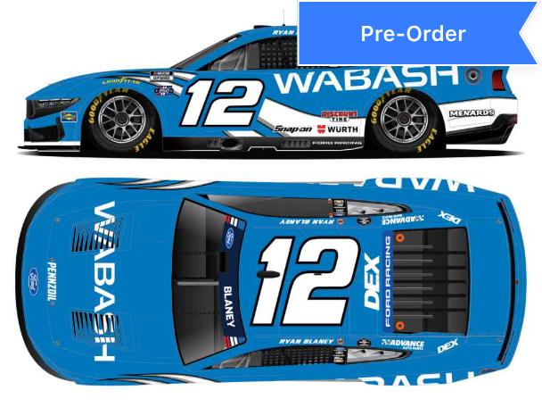 Ryan Blaney 2026 Wabash 1:64 Diecast *PREORDER*