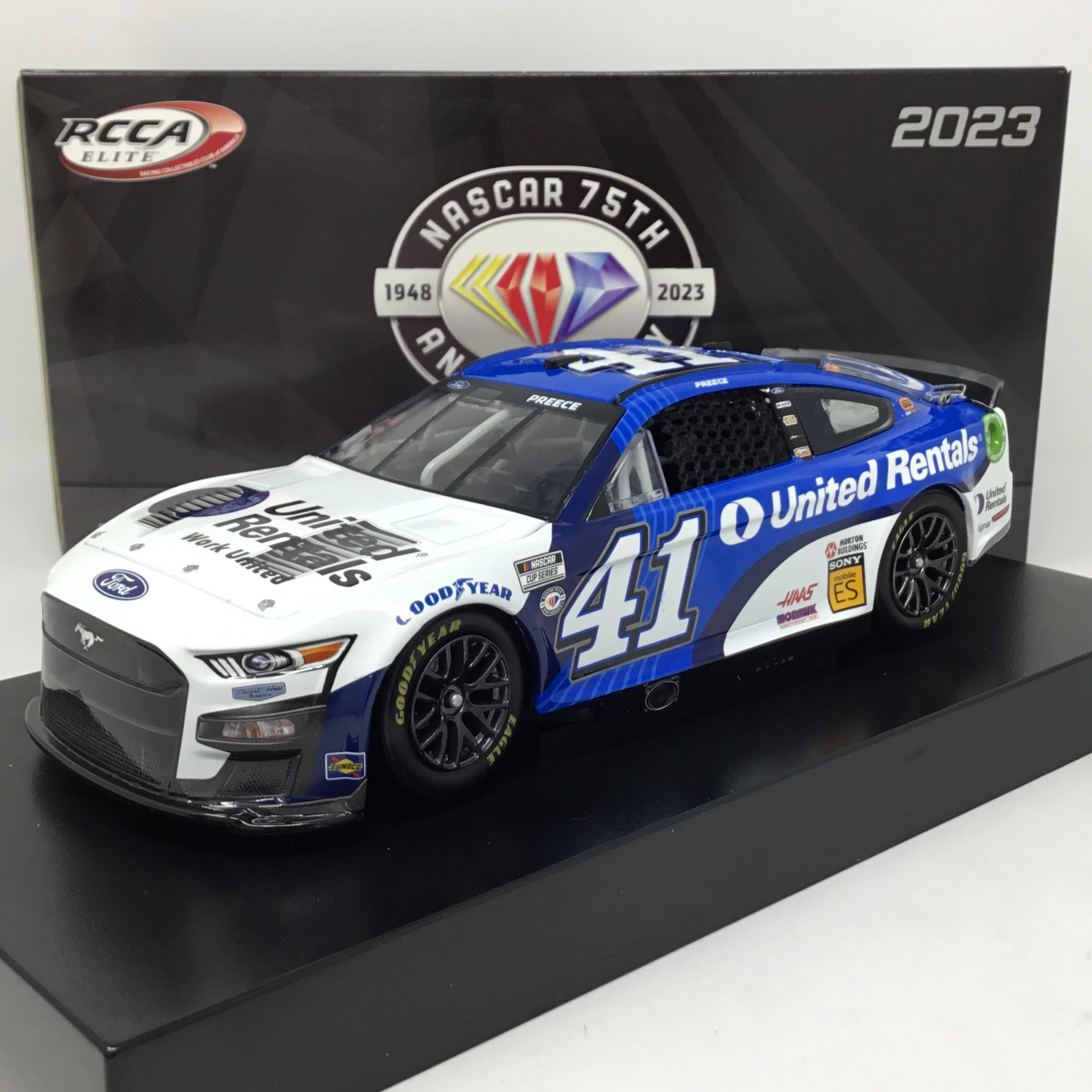 Ryan Preece 2023 United Rentals 1:24 Elite Diecast