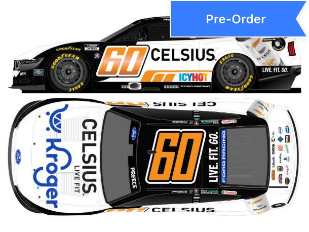 Ryan Preece 2026 Kroger / Celsius Foil Number 1:64 Diecast *PREORDER*