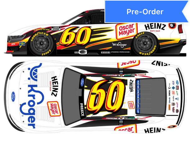 Ryan Preece 2026 Kroger / Oscar Mayer / Heinz Throwback 1:24 Diecast *PREORDER*