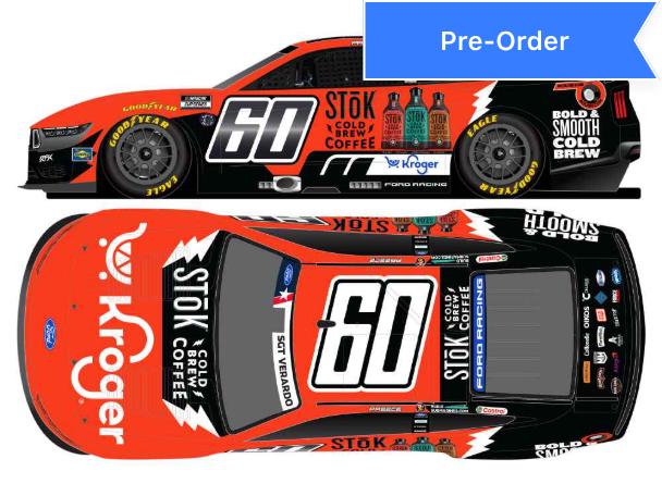 Ryan Preece 2026 Kroger / Stok Cold Brew Coffee Foil Number 1:64 Diecast *PREORDER*