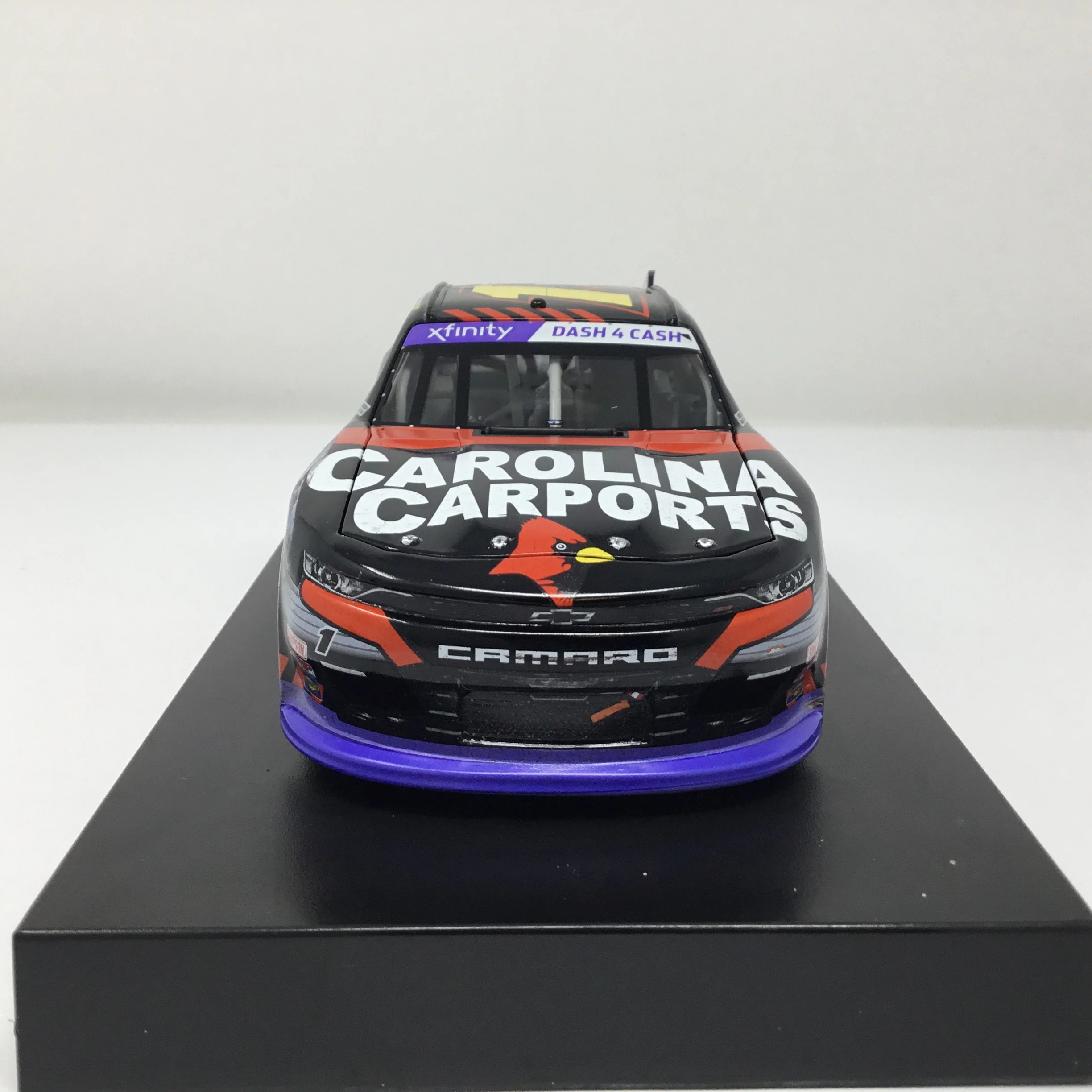 Sam Mayer 2024 Carolina Carports Texas Race Win Foil Number 1:24 Diecast - Image 3
