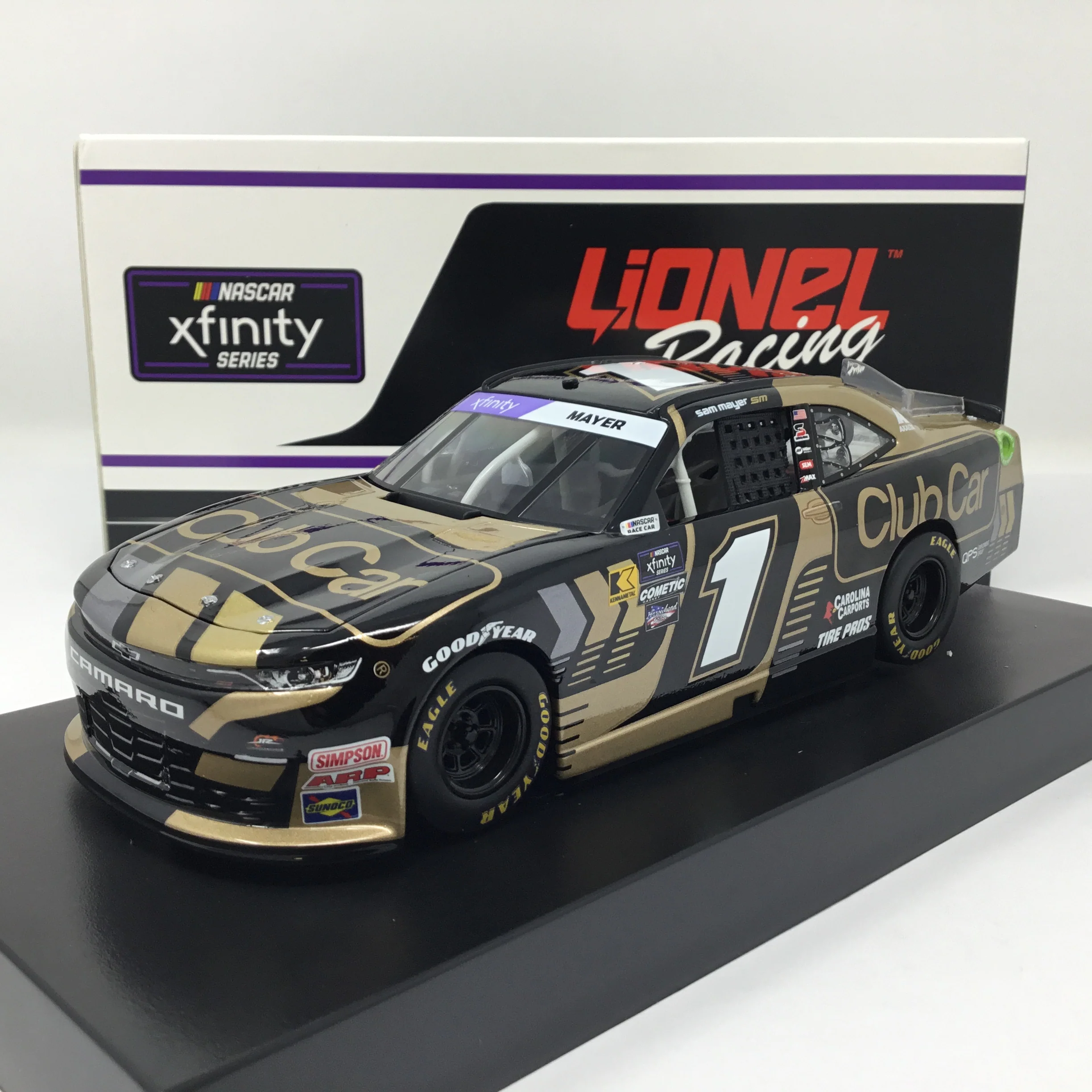Sam Mayer 2024 Club Car 1:24 Diecast