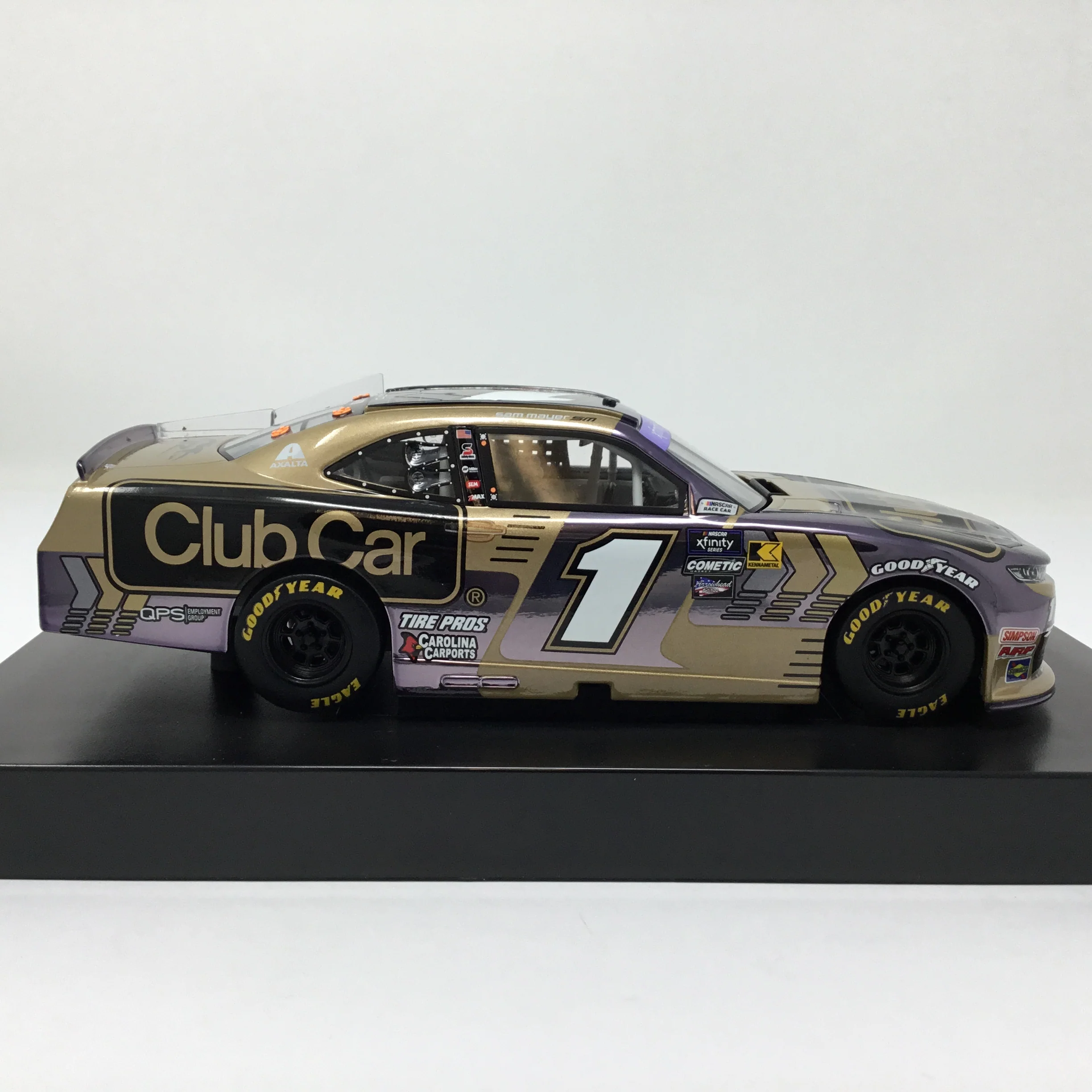 Sam Mayer 2024 Club Car Color Chrome 1:24 Diecast - Image 4