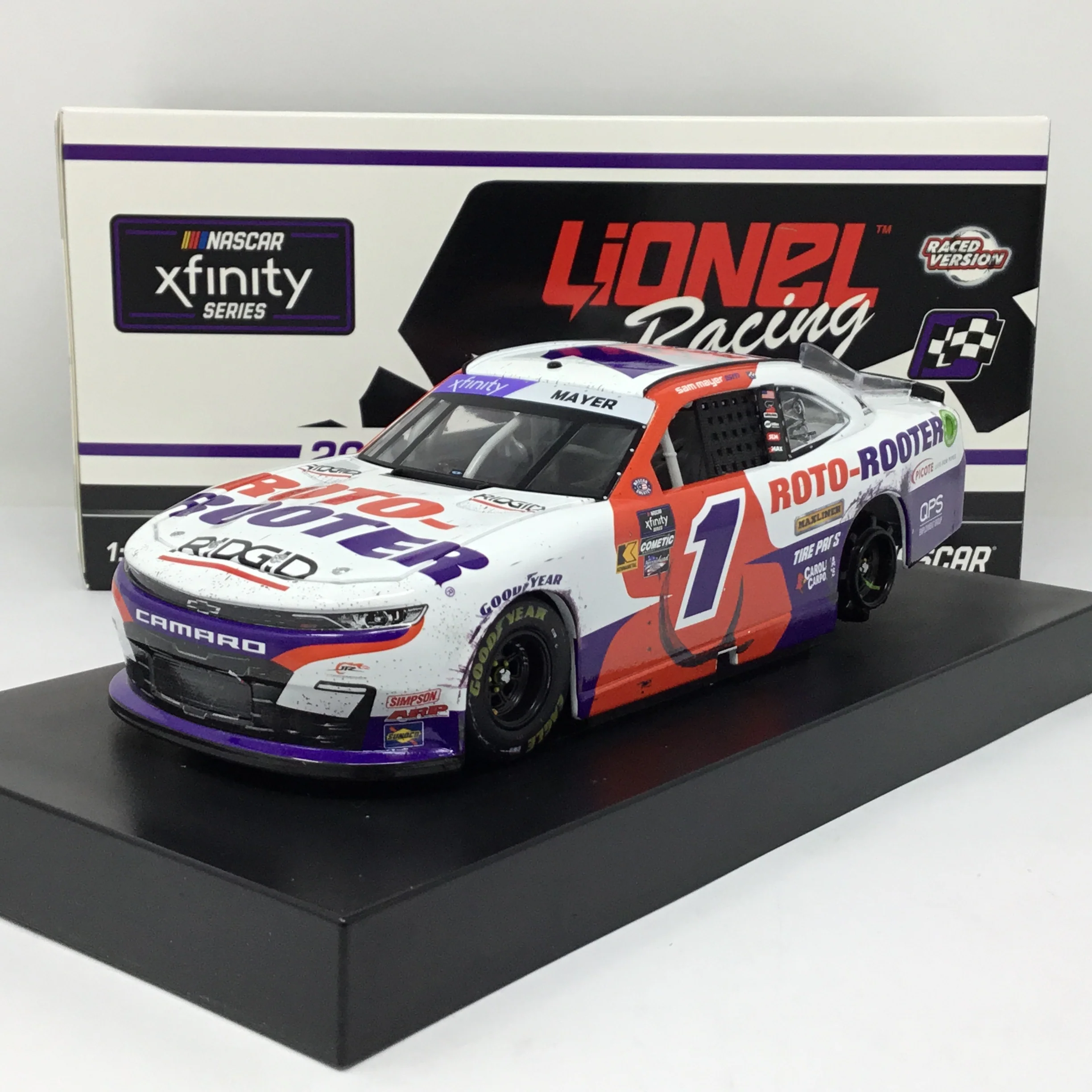 Sam Mayer 2024 Roto-Rooter Iowa Race Win 1:24 Diecast