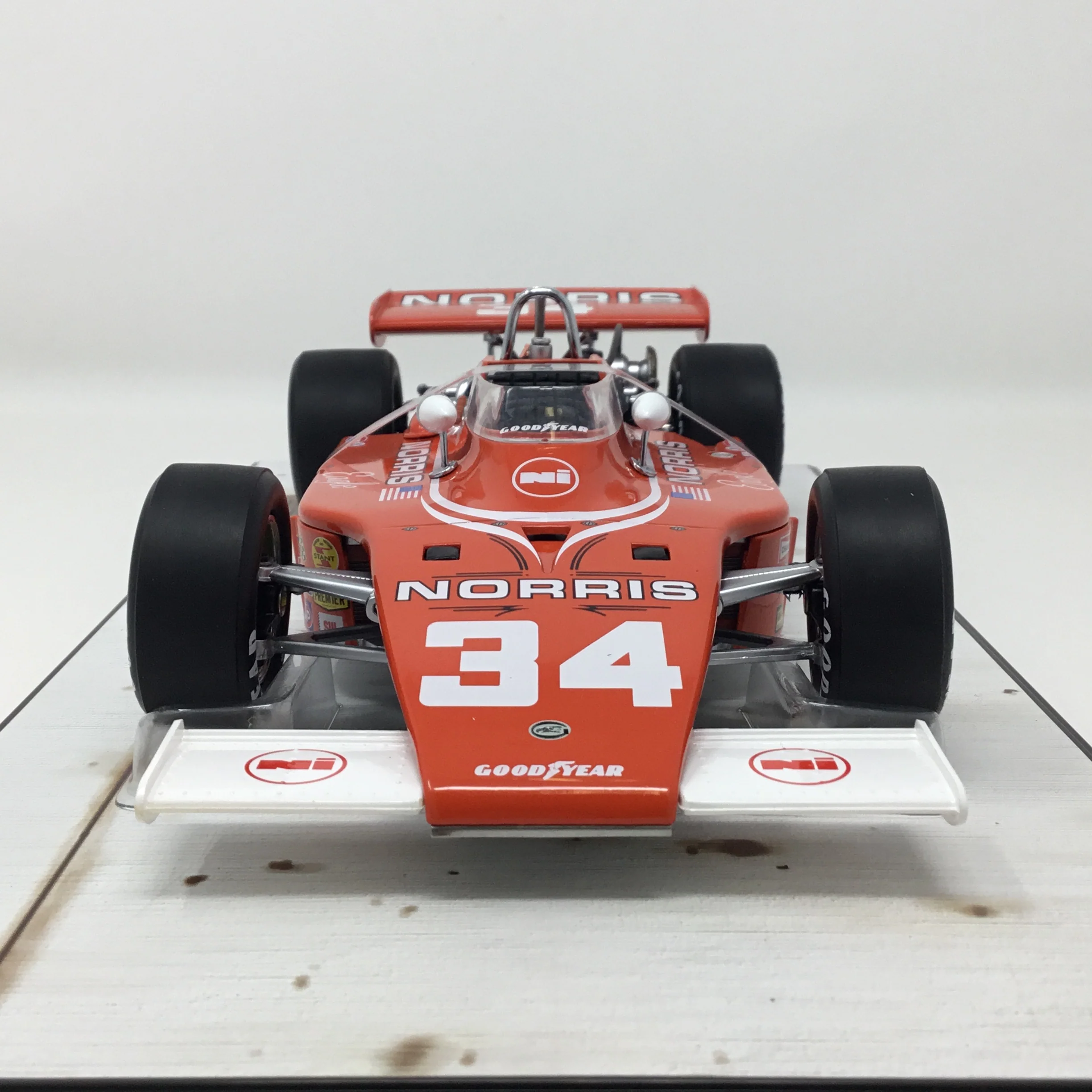 Sam Posey 1972 Carousel 1 AAR Eagle Indianapolis 500 Norris Eagle #4710 1:18 Diecast - Image 3