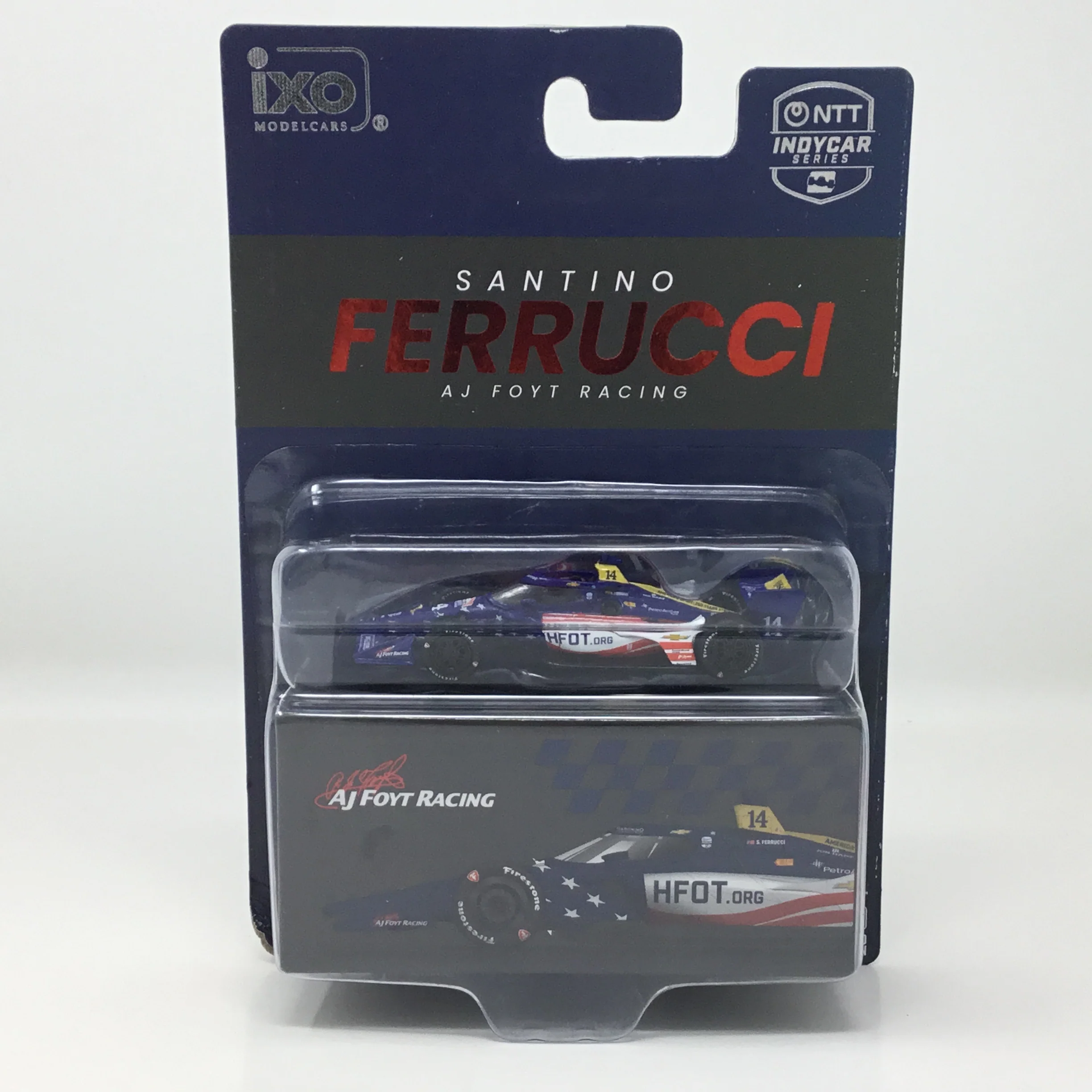 Santino Ferrucci 2026 Homes For Our Troops / AJ Foyt Racing 1:64 Diecast