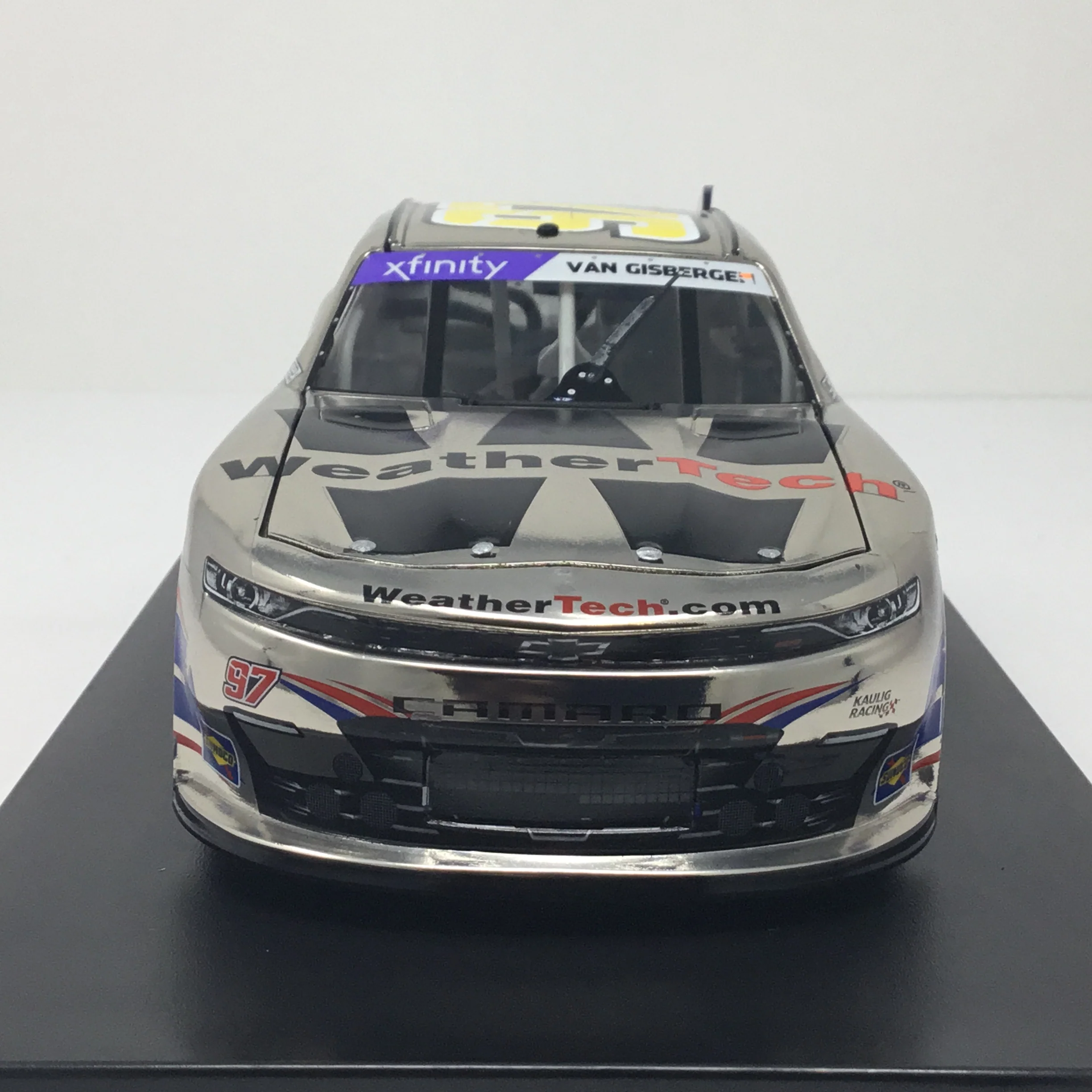 Shane Van Gisbergen 2024 WeatherTech Chicago Street Course Race Win Foil Number 1:24 Color Chrome Diecast - Image 3