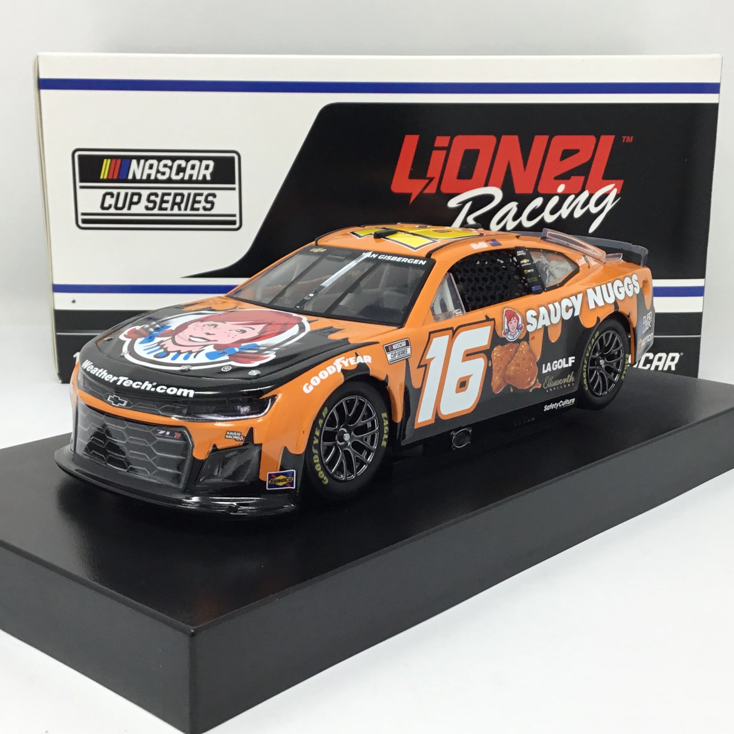 Shane van Gisbergen 2024 Wendy's Saucy Nuggs 1:24 Diecast