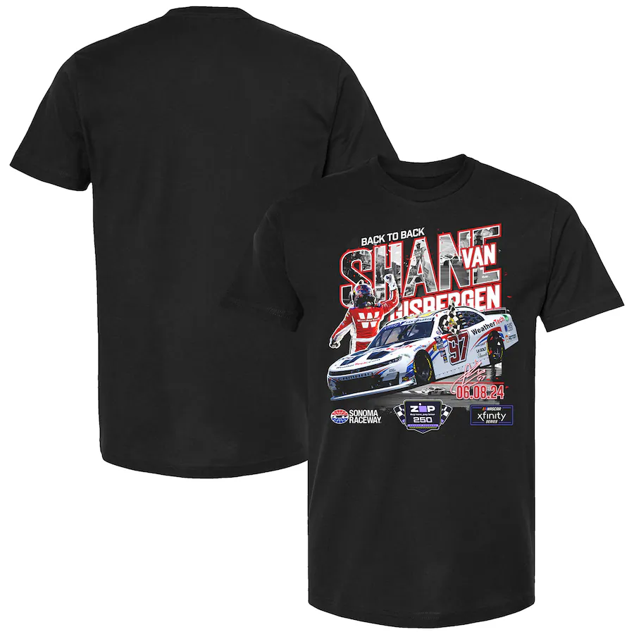 Shane van Gisbergen 2024 Zip Buy Now, Pay Later 250 Race Winner T-Shirt