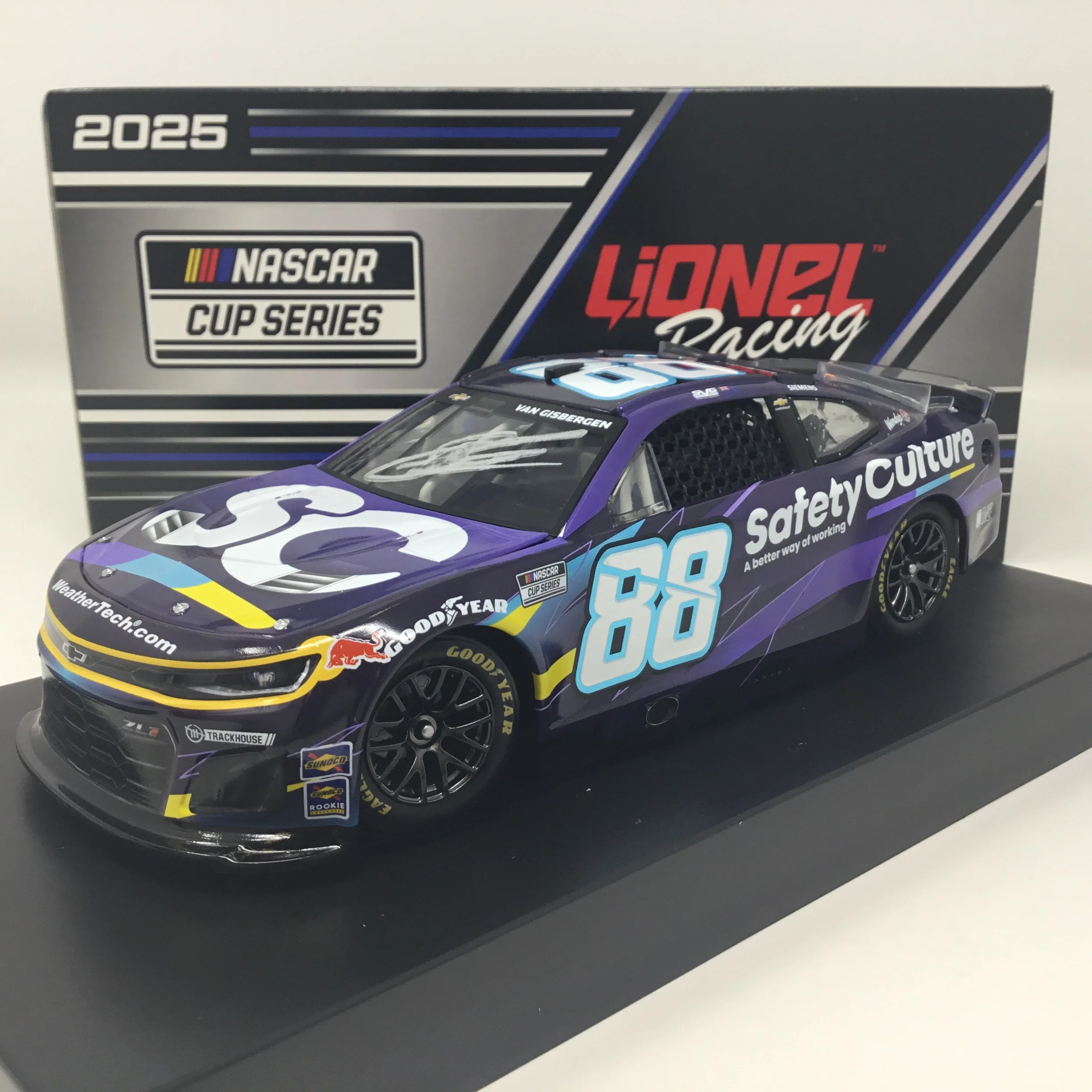 Shane Van Gisbergen 2025 Safety Culture Autographed 1:24 Diecast
