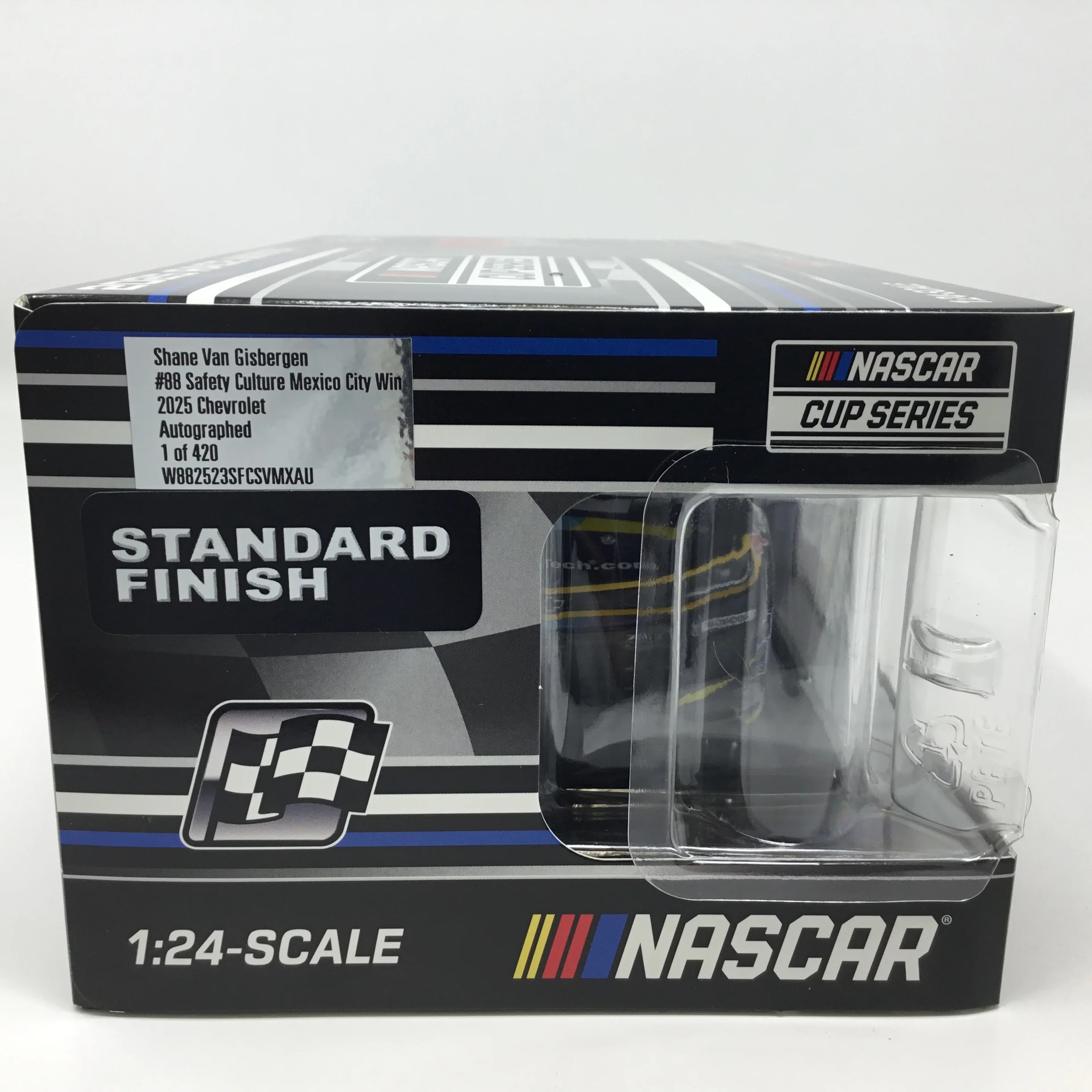 Shane Van Gisbergen 2025 Safety Culture Mexico City Race Win Autographed 1:24 Diecast - Image 6