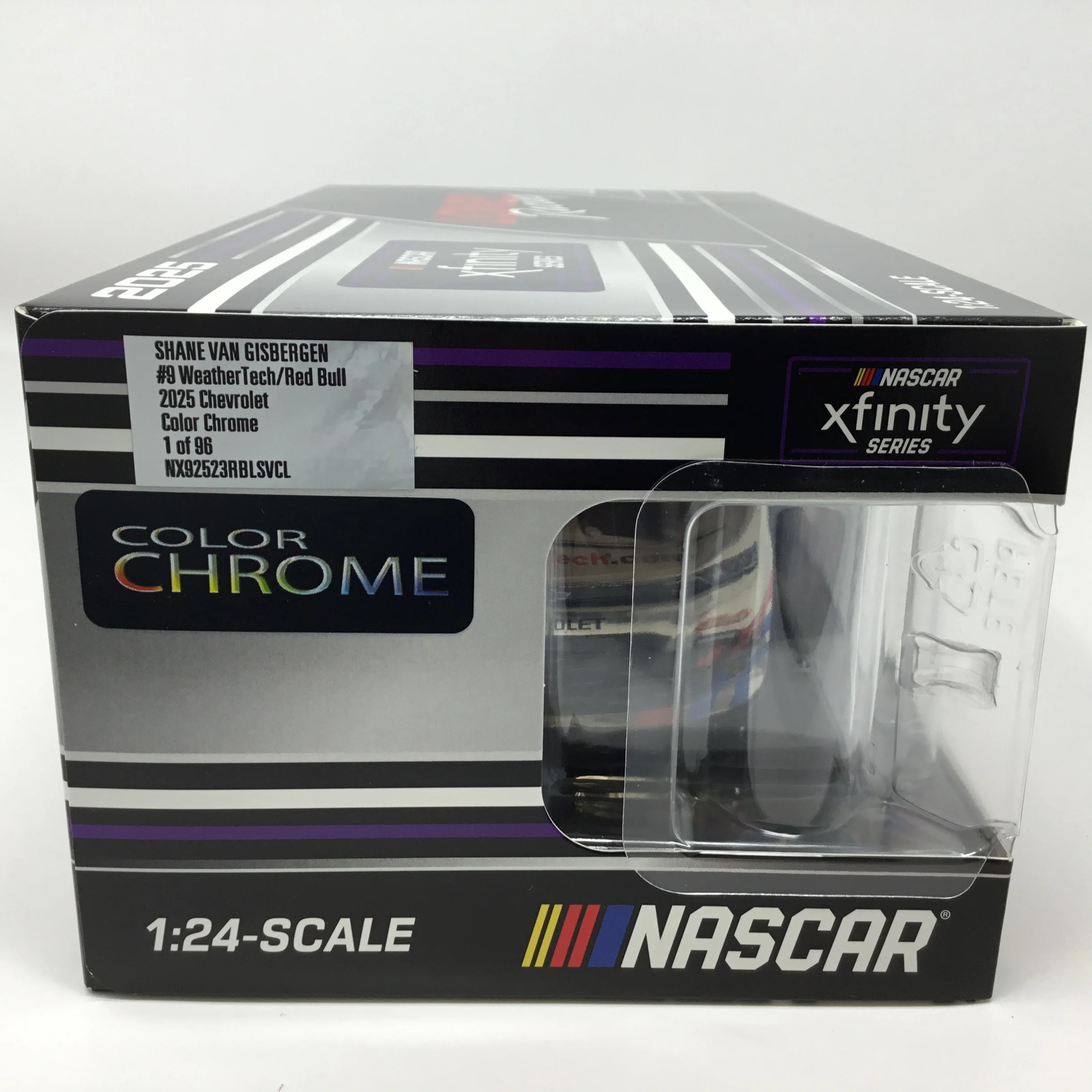 Shane Van Gisbergen 2025 Weathertech / Red Bull Color Chrome 1:24 Diecast - Image 6