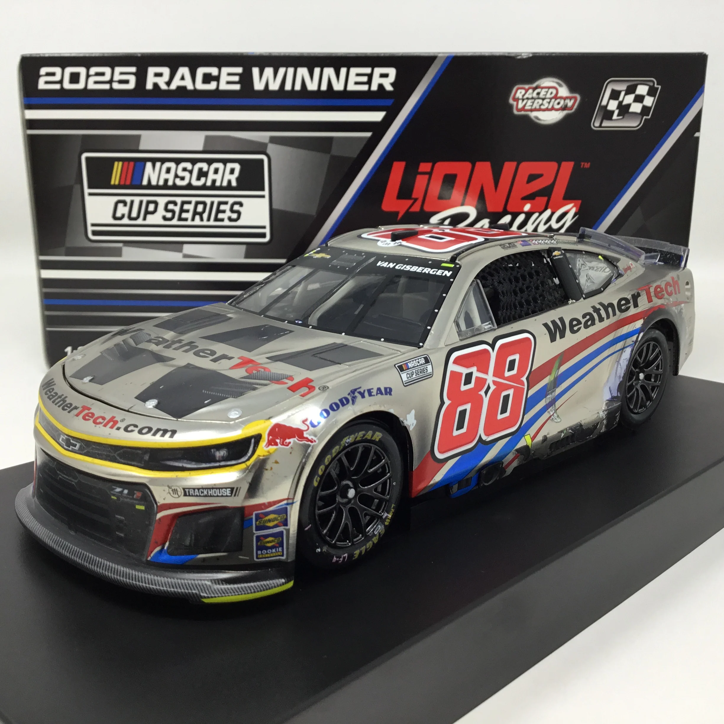 Shane Van Gisbergen 2025 Weathertech Watkins Glen Race Win Color Chrome 1:24 Diecast