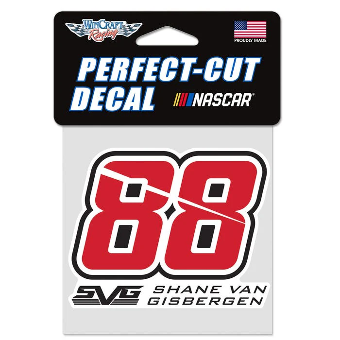 Shane Van Gisbergen Perfect Cut Color Decal 4" x 4"