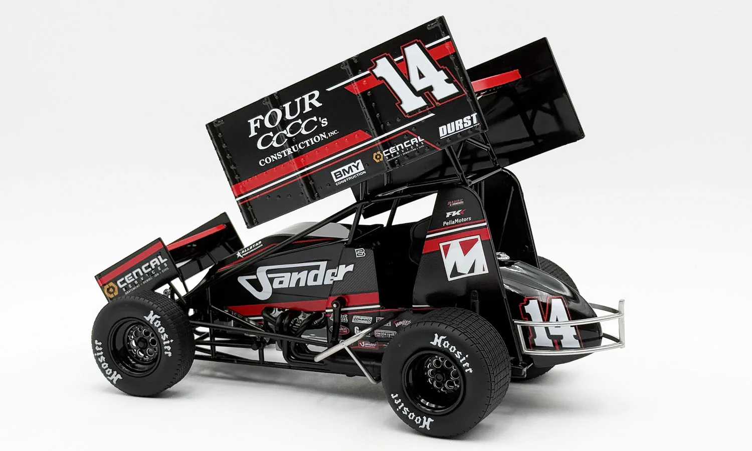 Spencer Bayston 2025 Four CCCC's Sprint Car 1:18 Diecast - Image 2