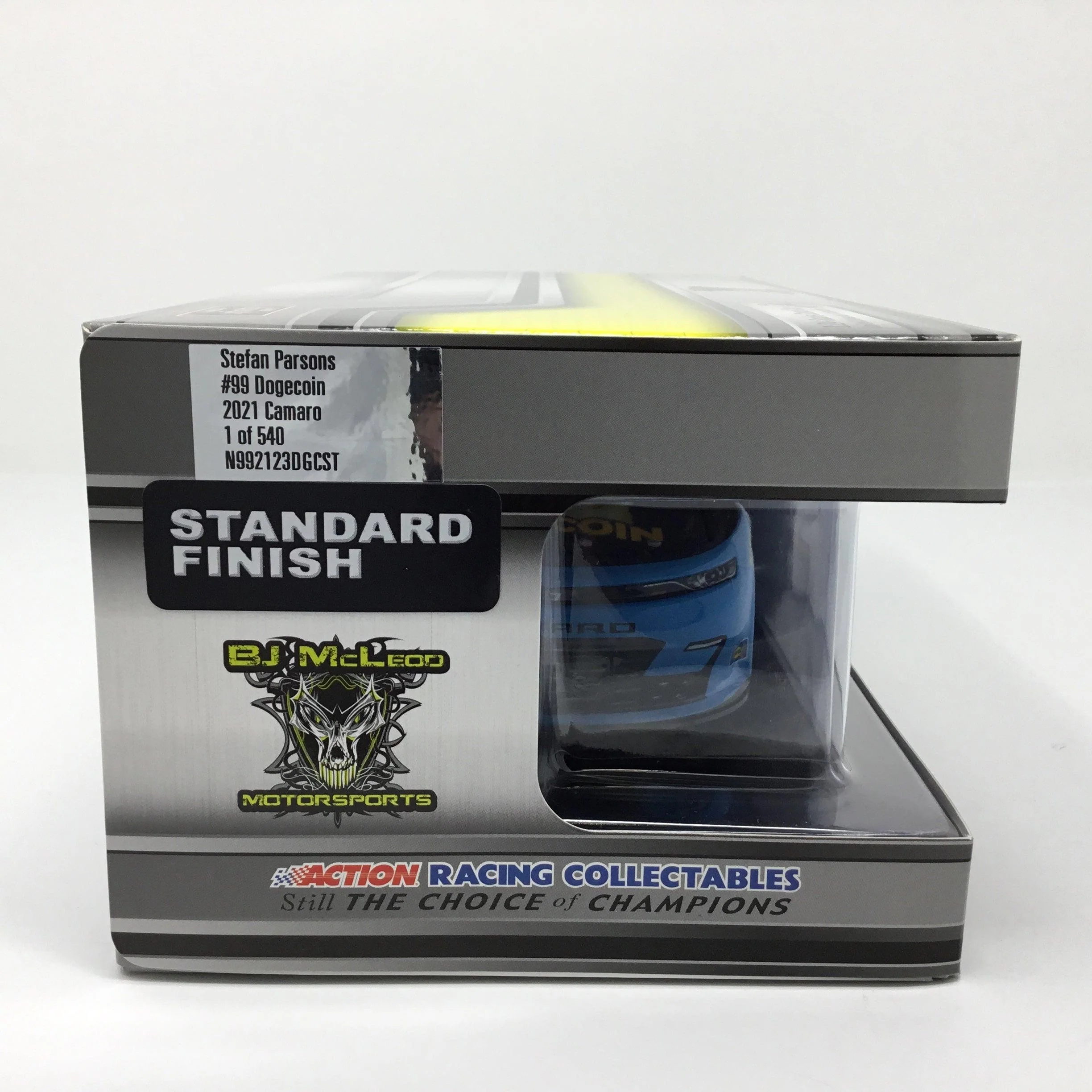 Stefan Parsons 2021 Dogecoin 1:24 Diecast - Image 5