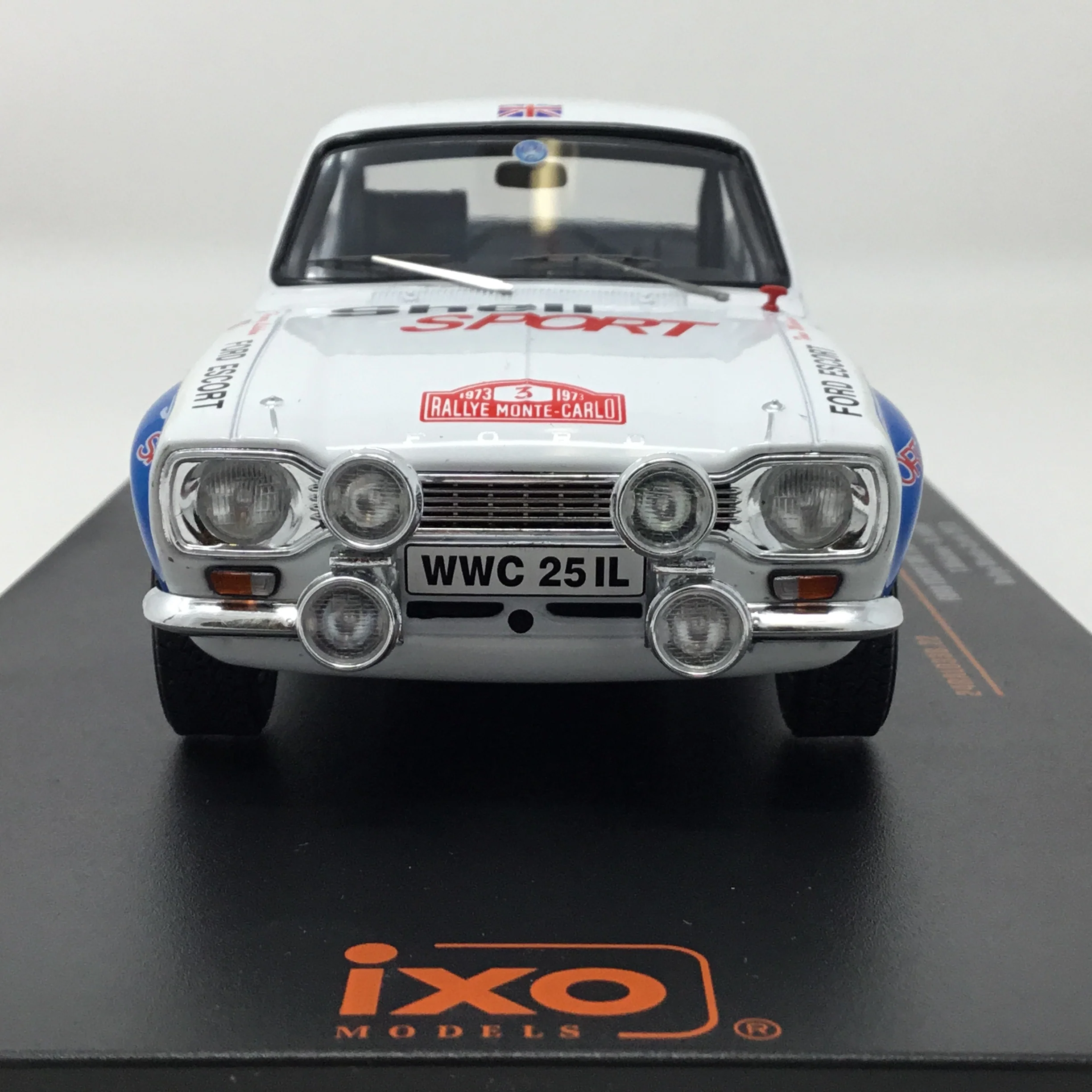 T. Makinen - H. Liddon 1973 Ford Escort MK I RS 1600 #3 Ralleye Monte-Carlo 1:24 Diecast - Image 3