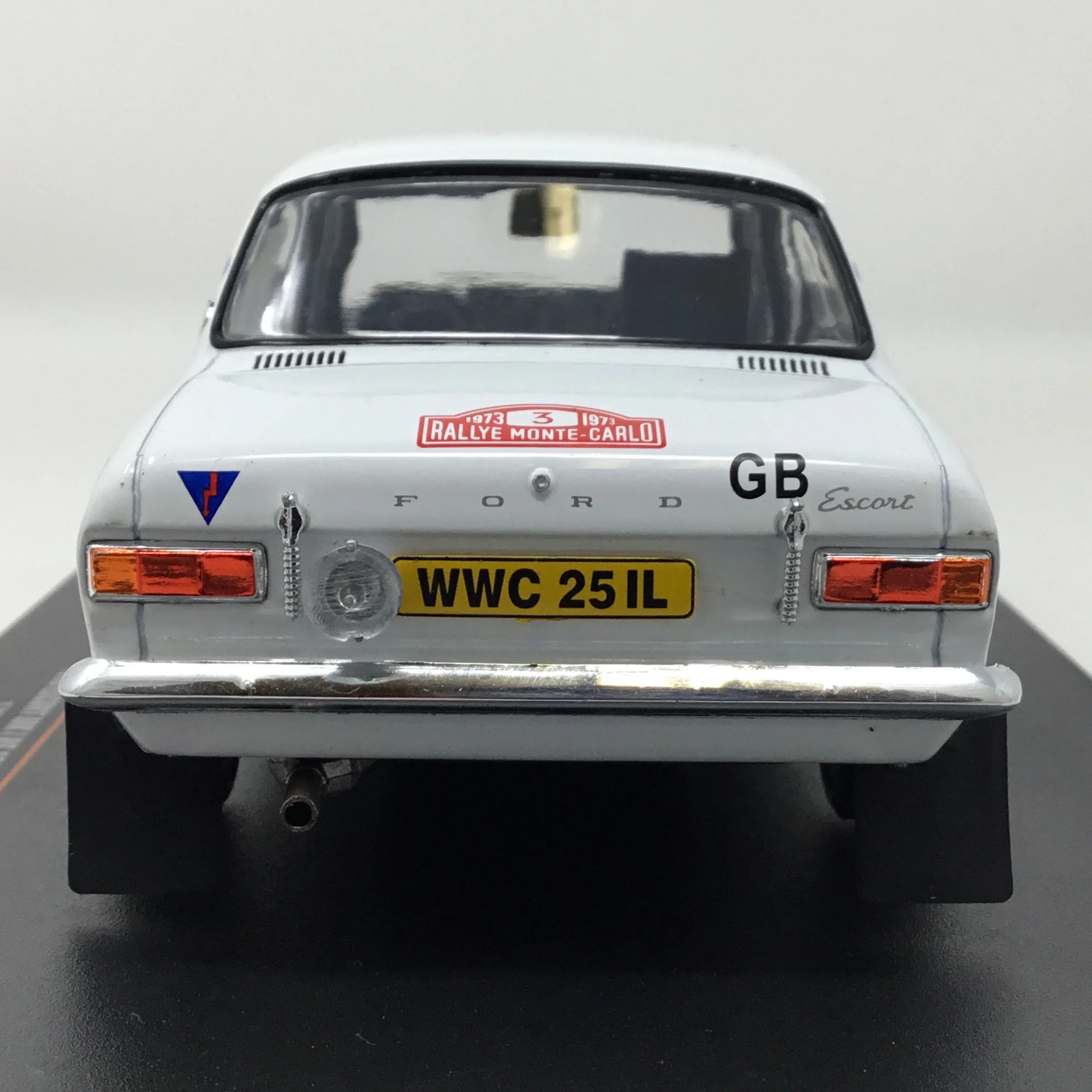 T. Makinen - H. Liddon 1973 Ford Escort MK I RS 1600 #3 Ralleye Monte-Carlo 1:24 Diecast - Image 5