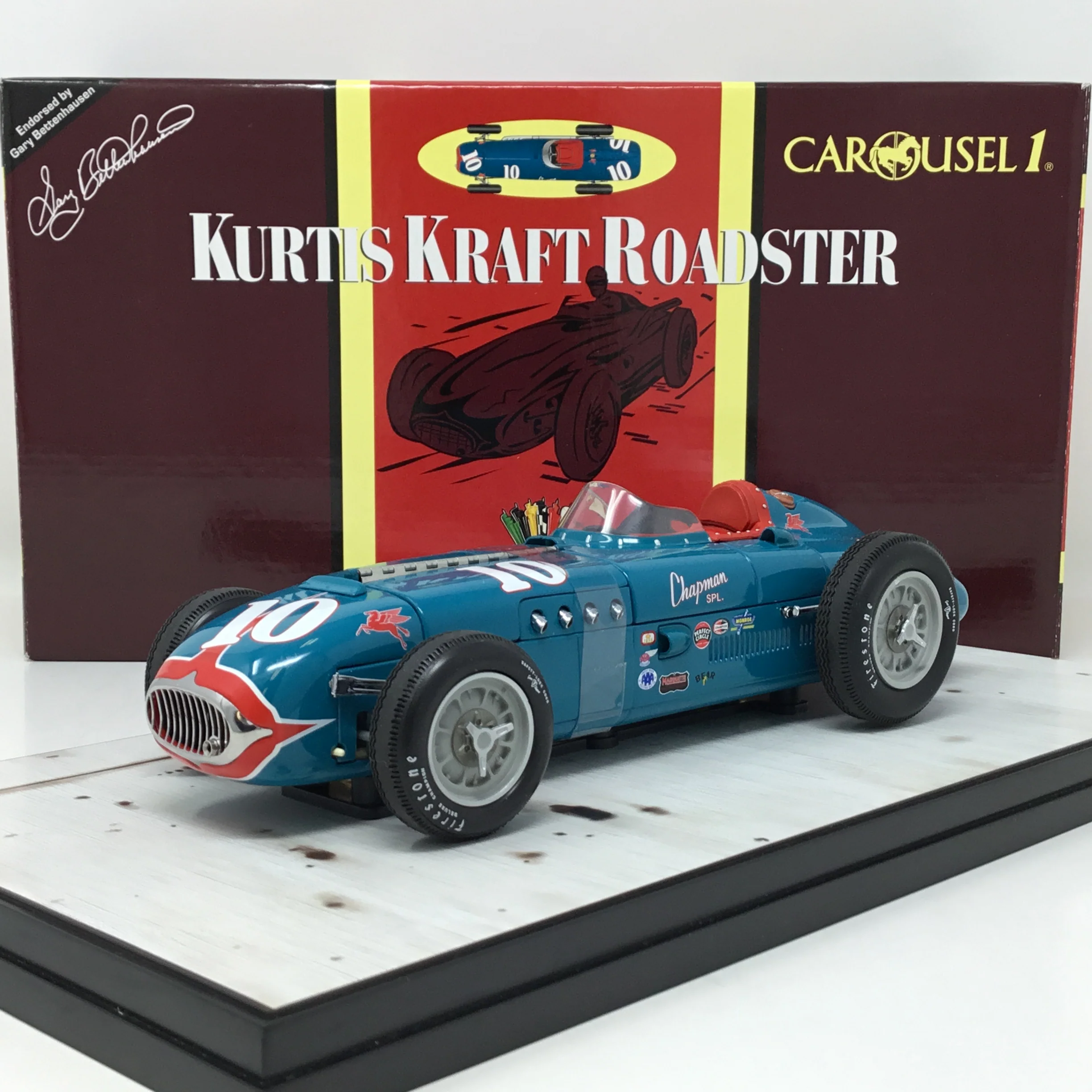 Tony Bettenhausen 1955 Carousel 1 Chapman Special Indianapolis 500 1:18 Diecast #4504