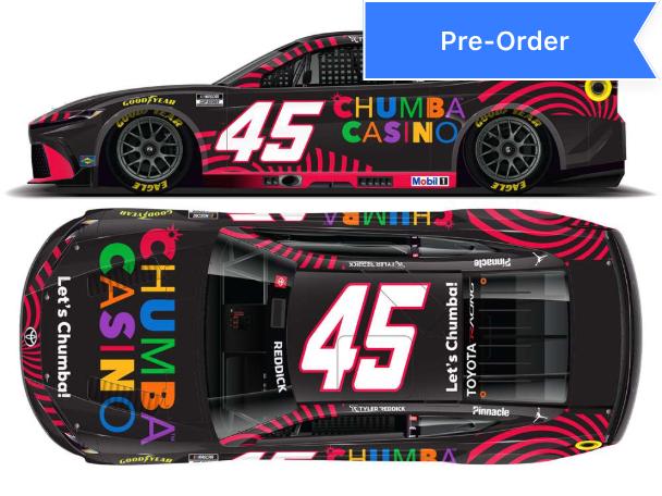 Tyler Reddick 2026 Chumba Casino 1:64 Diecast *PREORDER*