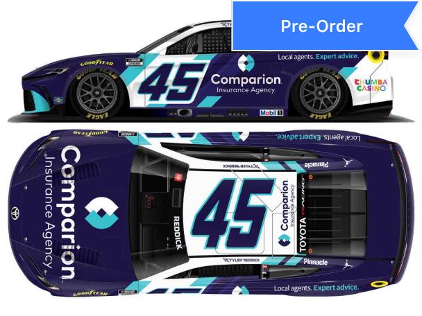 Tyler Reddick 2026 Comparion Insurance 1:64 Diecast *PREORDER*