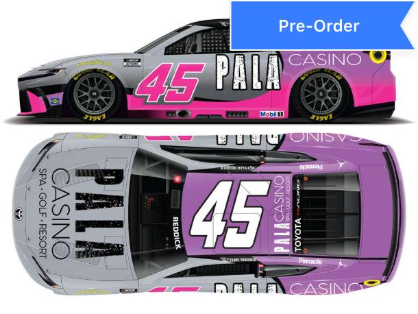 Tyler Reddick 2026 Pala Casino 1:64 Diecast *PREORDER*