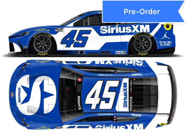 Tyler Reddick 2026 SiriusXM 1:64 Diecast *PREORDER*
