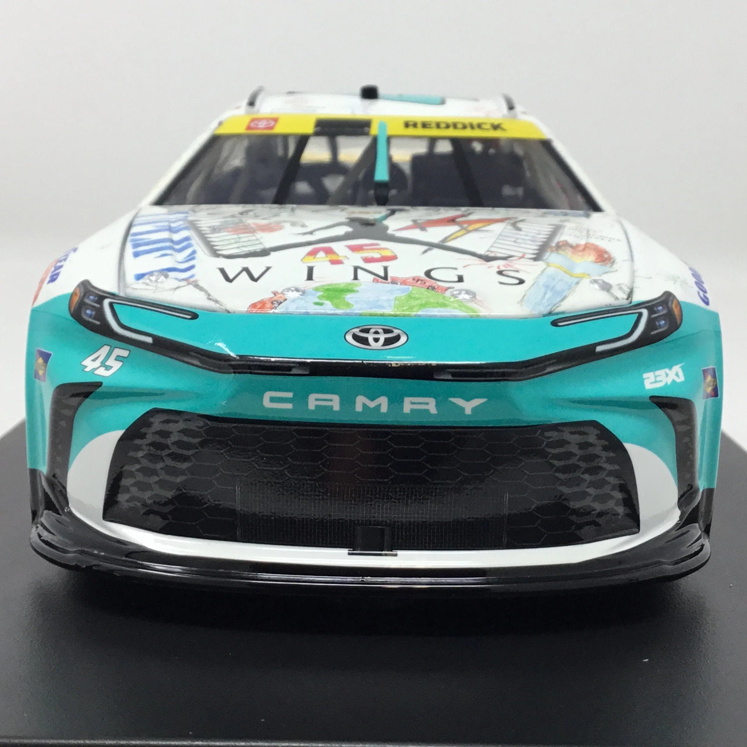 Tyler Reddick 2025 Jordan Brand Charlotte 1:24 Diecast - Image 3