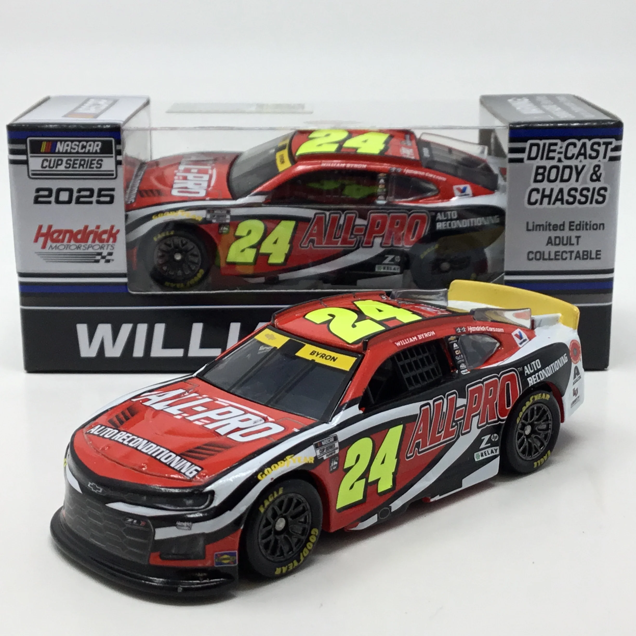 William Byron 2025 All-Pro 1:64 Diecast