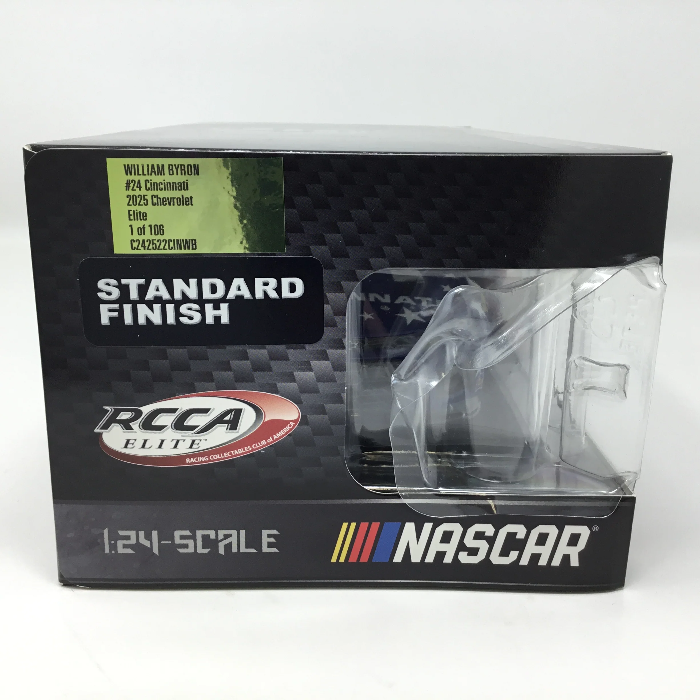 William Byron 2025 Cincinnati 1:24 Elite Diecast - Image 6