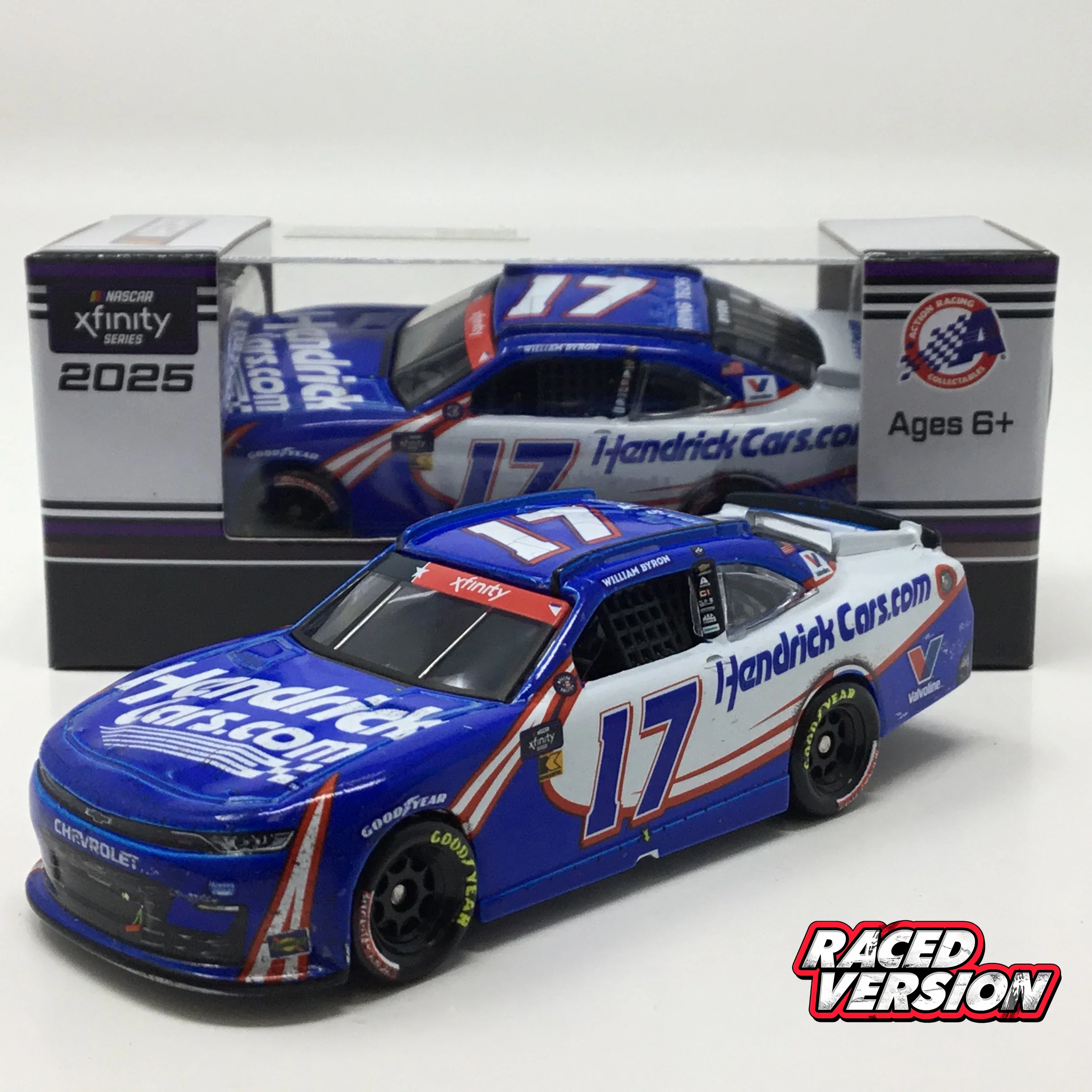 William Byron 2025 Hendrickcars.com Charlotte Race Win 1:64 Diecast