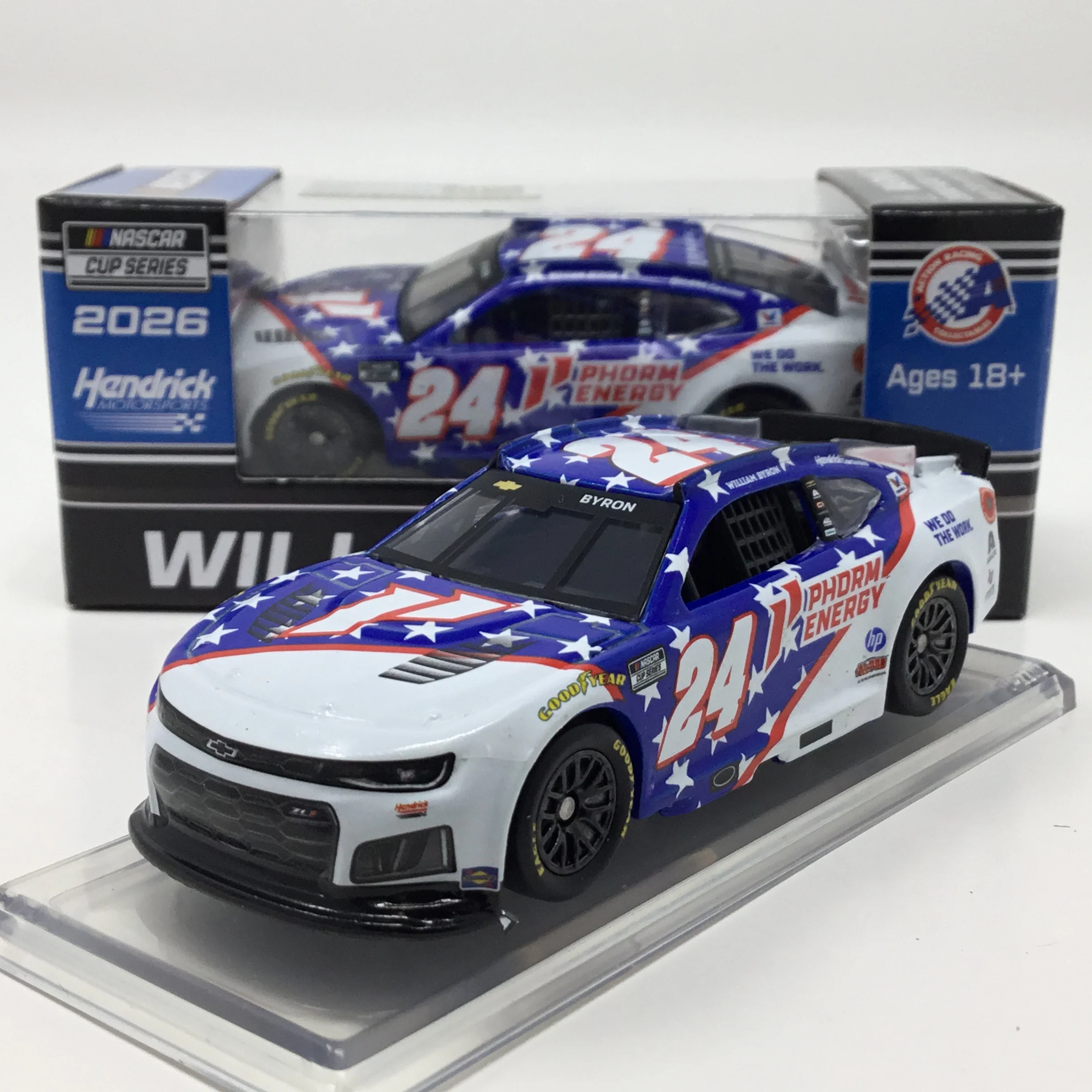 William Byron 2025 Phorm Energy 1:64 Diecast