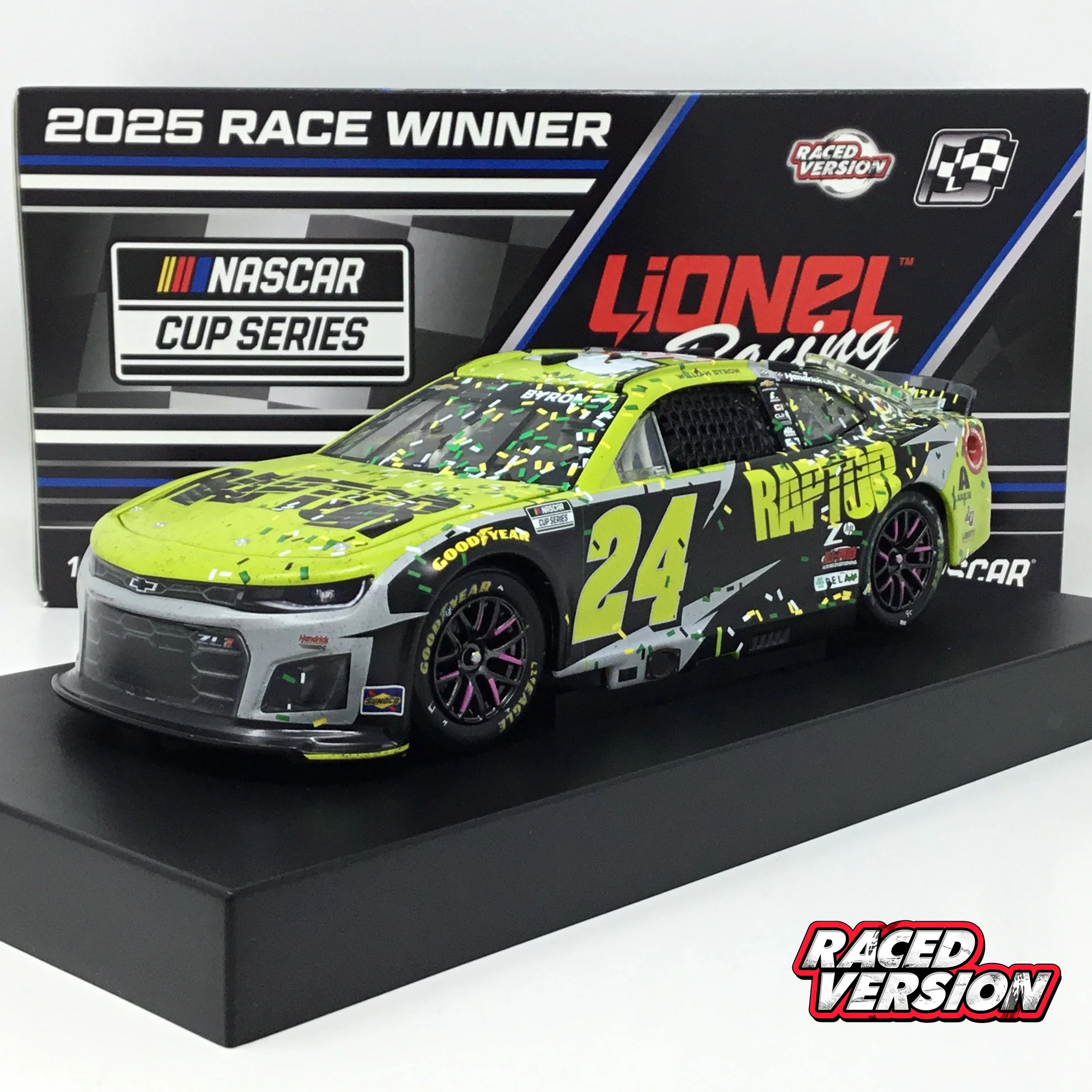 William Byron 2025 Raptor Iowa Race Win 1:24 Diecast