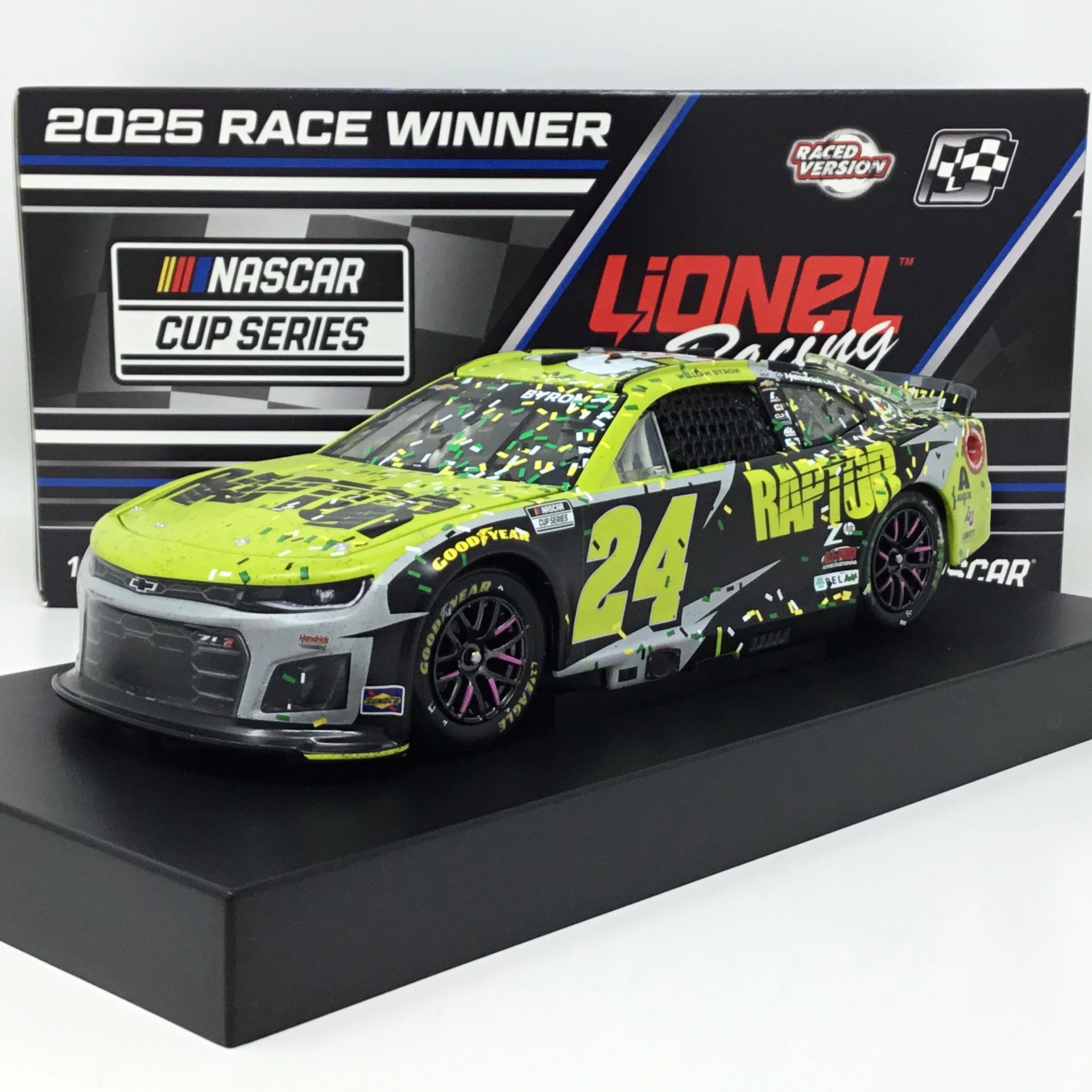 William Byron 2025 Raptor Iowa Race Win 1:24 Diecast - Image 2