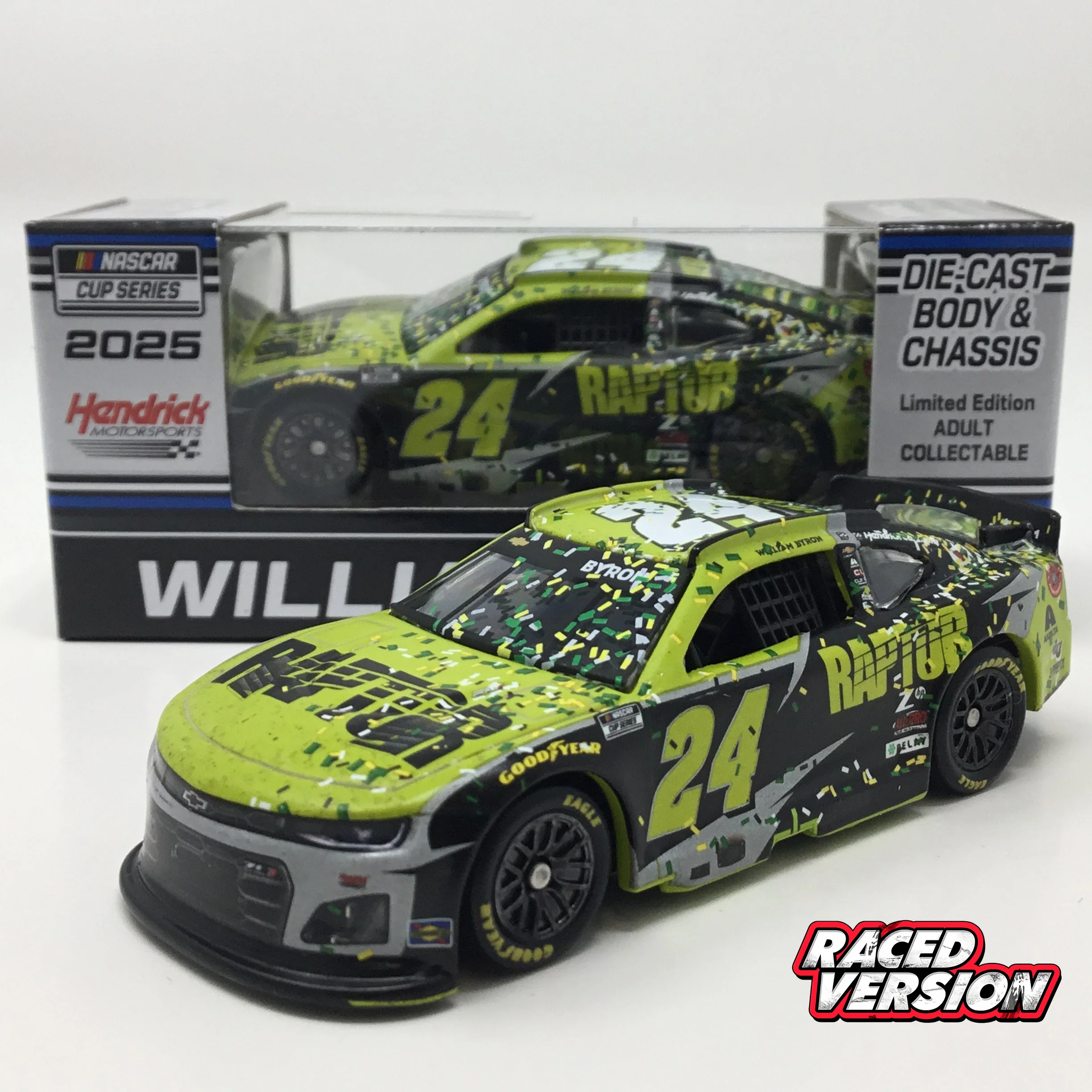 William Byron 2025 Raptor Iowa Race Win 1:64 Diecast