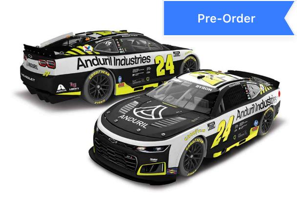 William Byron 2026 Anduril Industries 1:64 Diecast *PREORDER*
