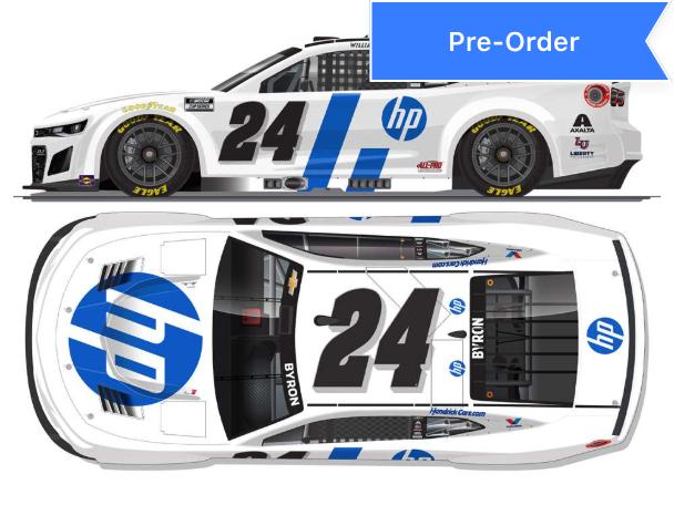 William Byron 2026 HP 1:64 Diecast *PREORDER*