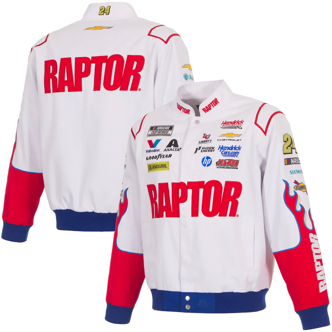 William Byron 2026 Raptor Full-Snap Twill Racing Jacket
