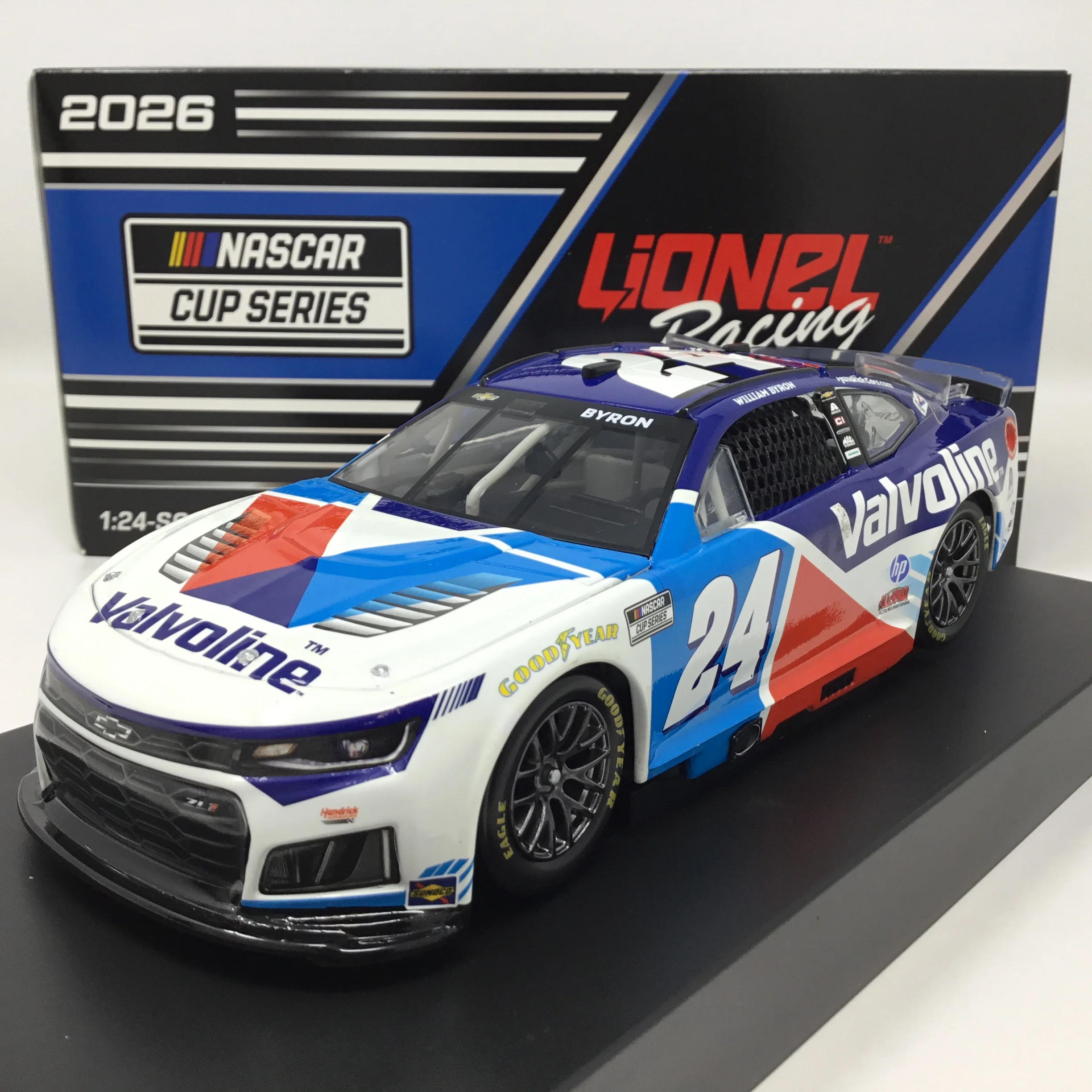 William Byron 2026 Valvoline 1:24 Diecast
