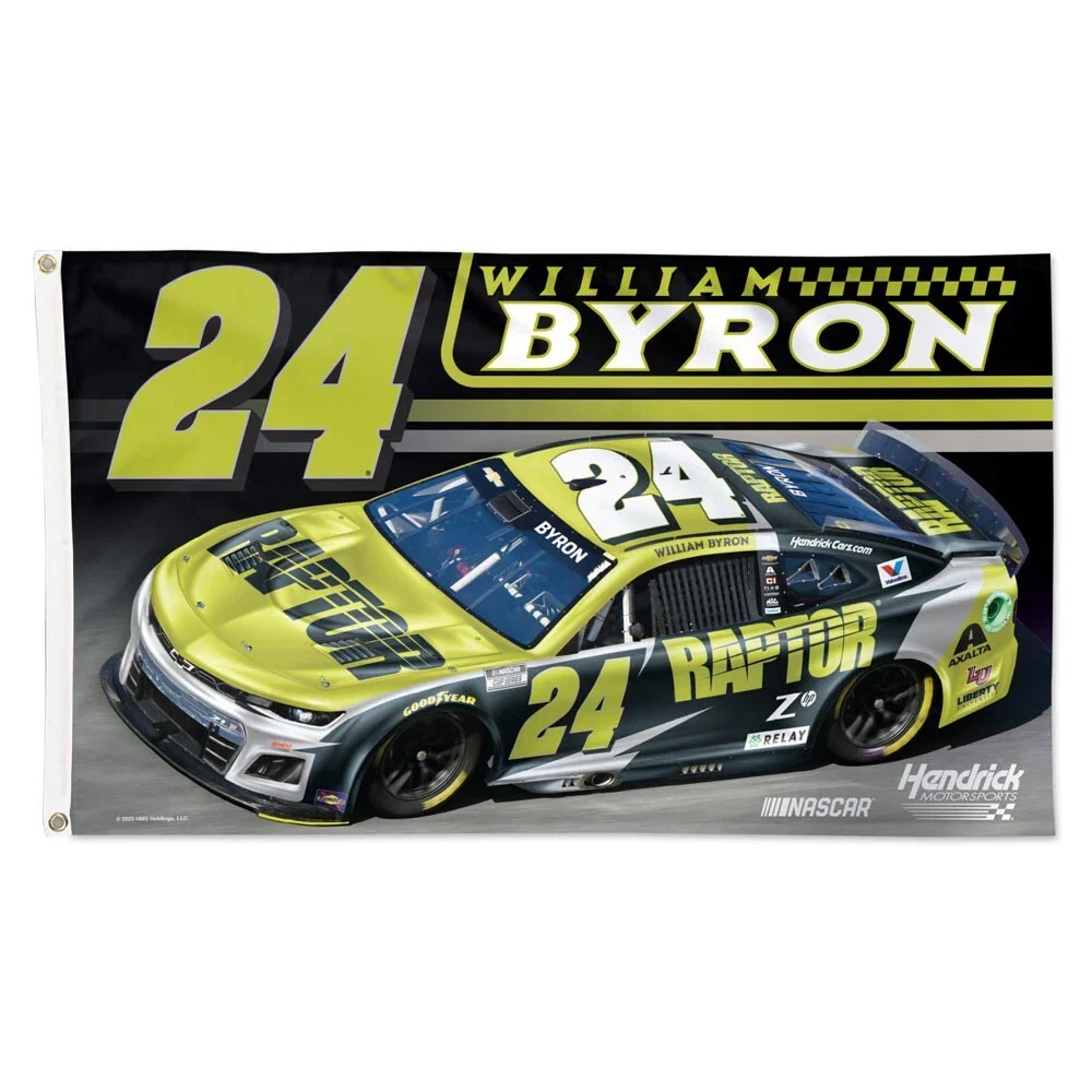 William Byron Raptor Flag Deluxe 3' X 5'