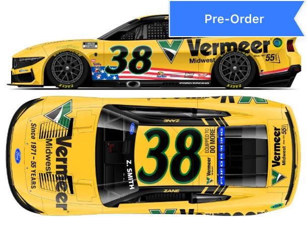 Zane Smith 2026 Vermeer Midwest 1:24 Diecast *PREORDER*